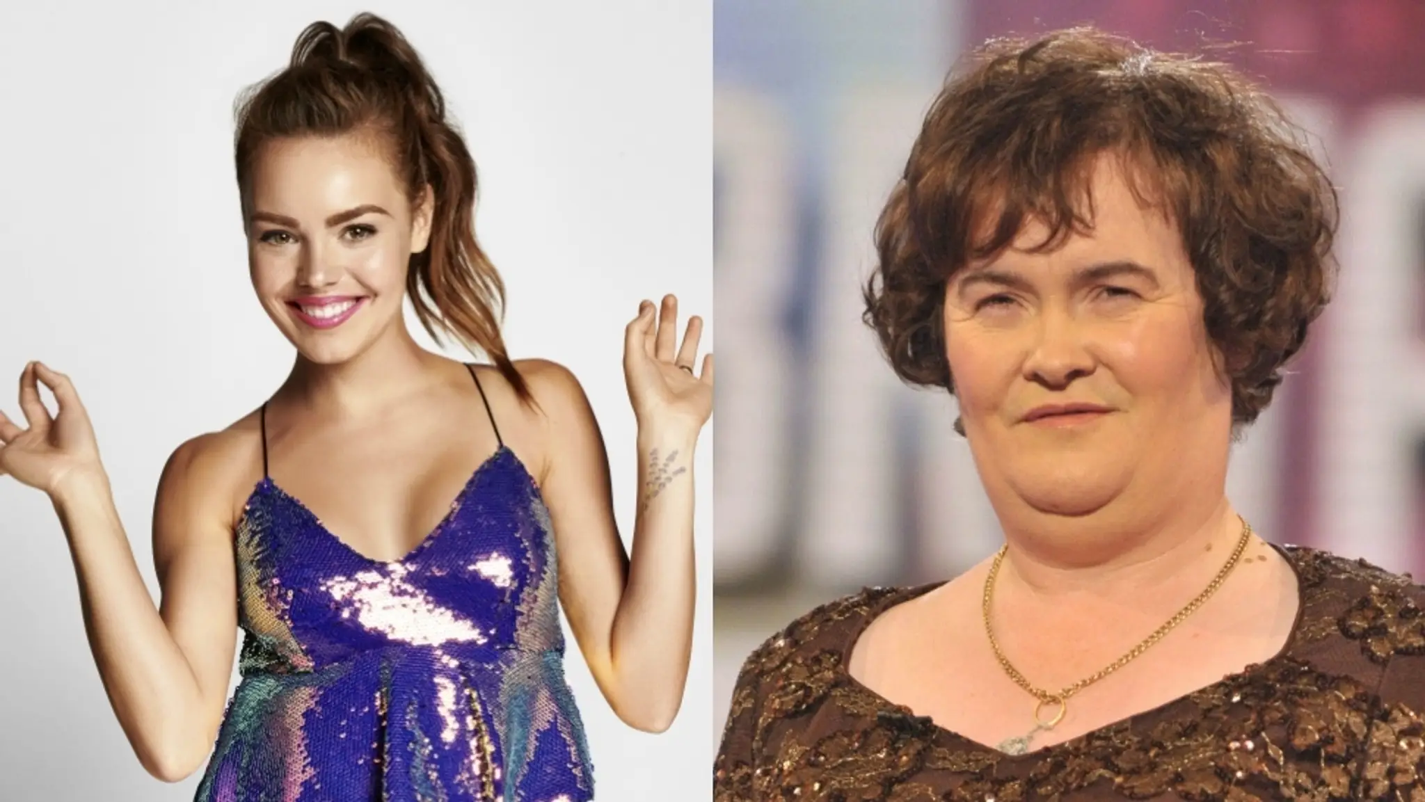Mária Bartalos ako Susan Boyle