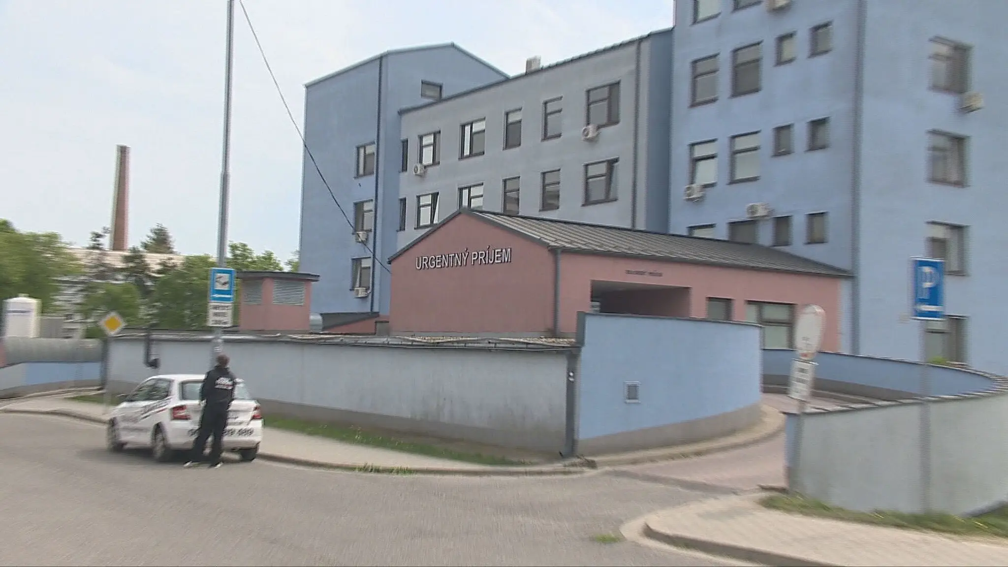 Opitá sestra na urgentnom príjme v trnavskej nemocnici.