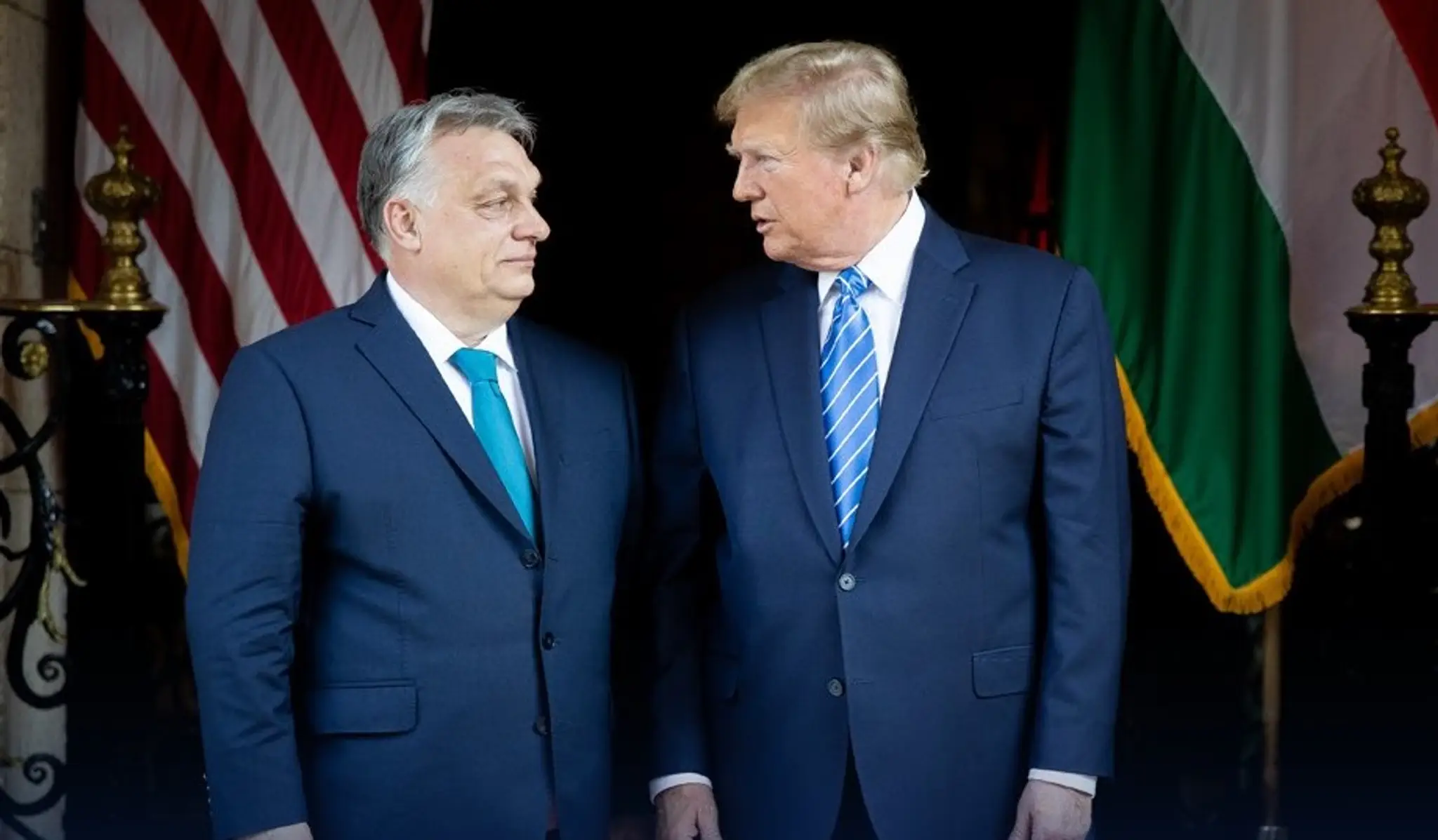 Viktor Orbán a Donald Trump