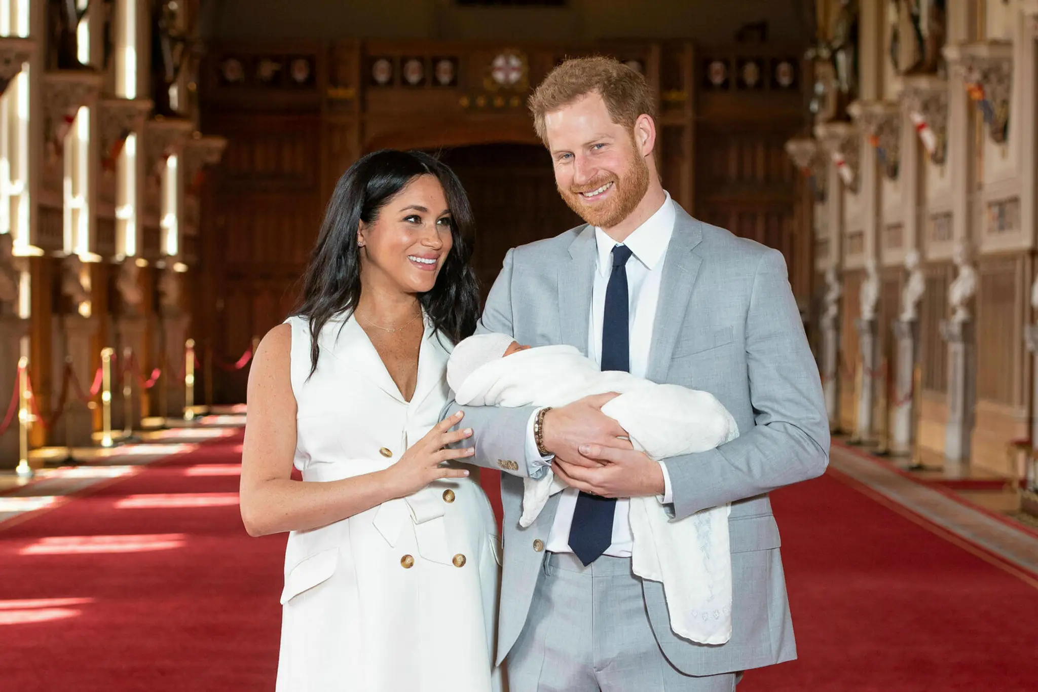 Vojvoda a vojvodkyňa zo Sussexu ukázali syna