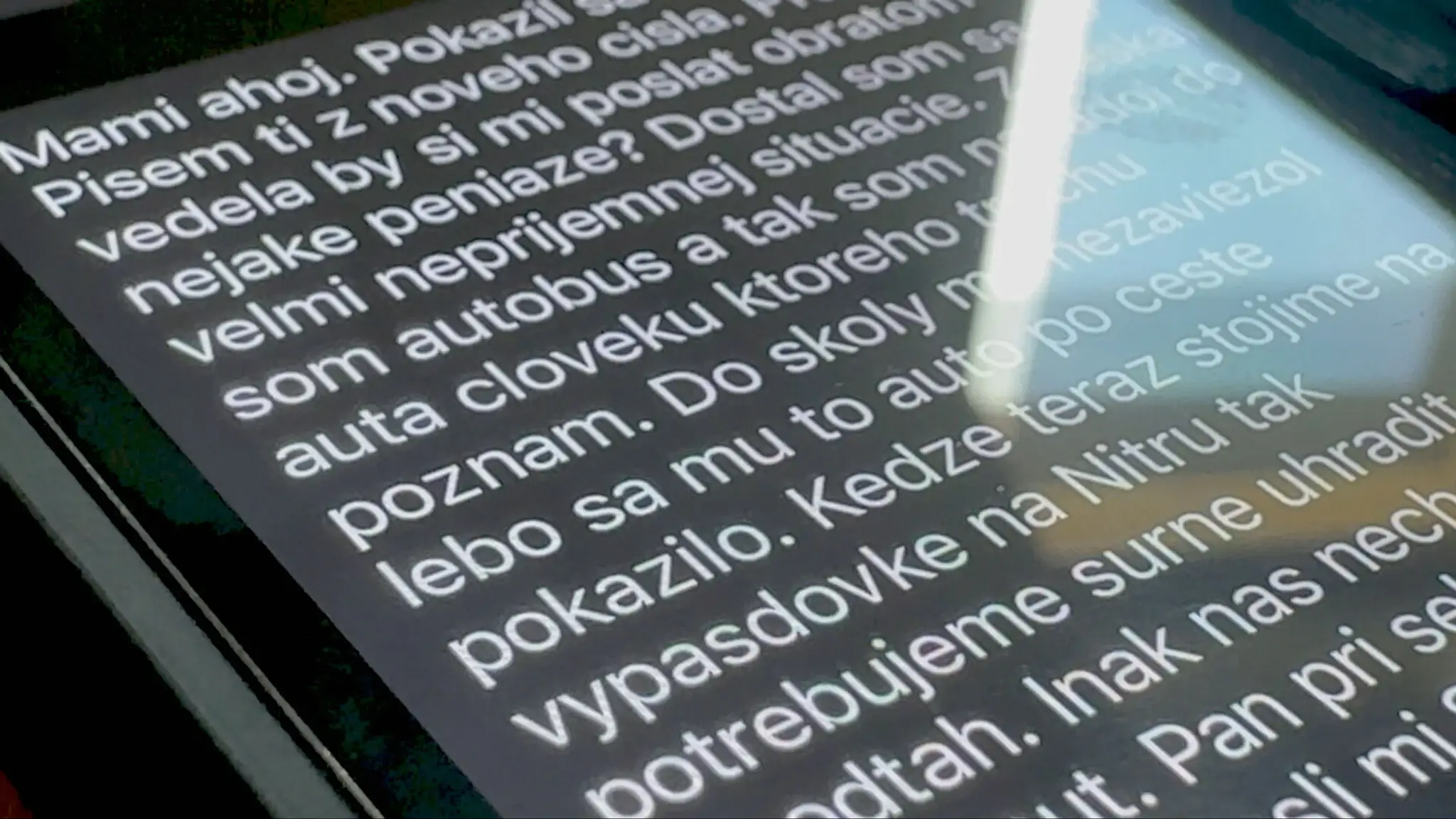 SMS podvod