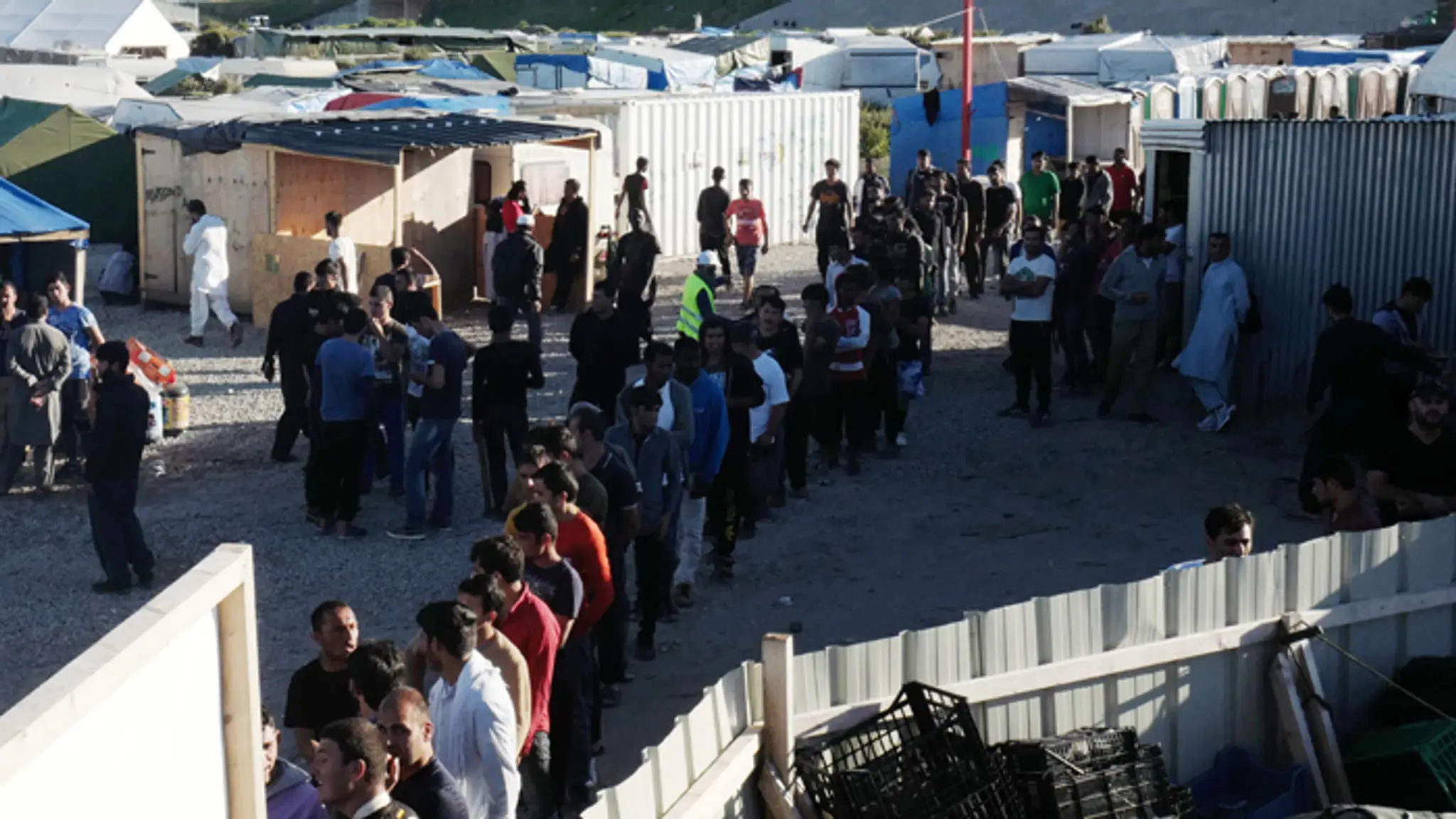"Džunľga" v Calais.