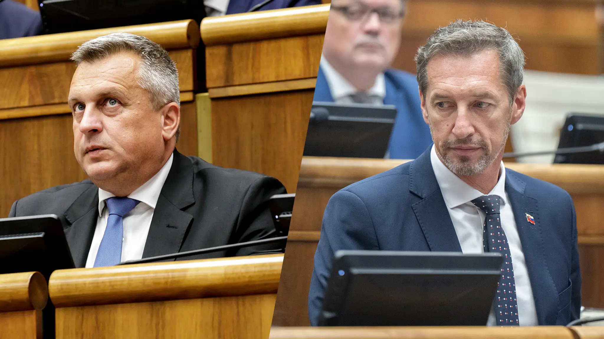 Andrej Danko a Milan Majerský