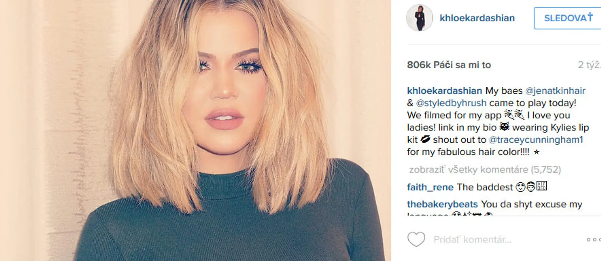 Khloe Kardashian