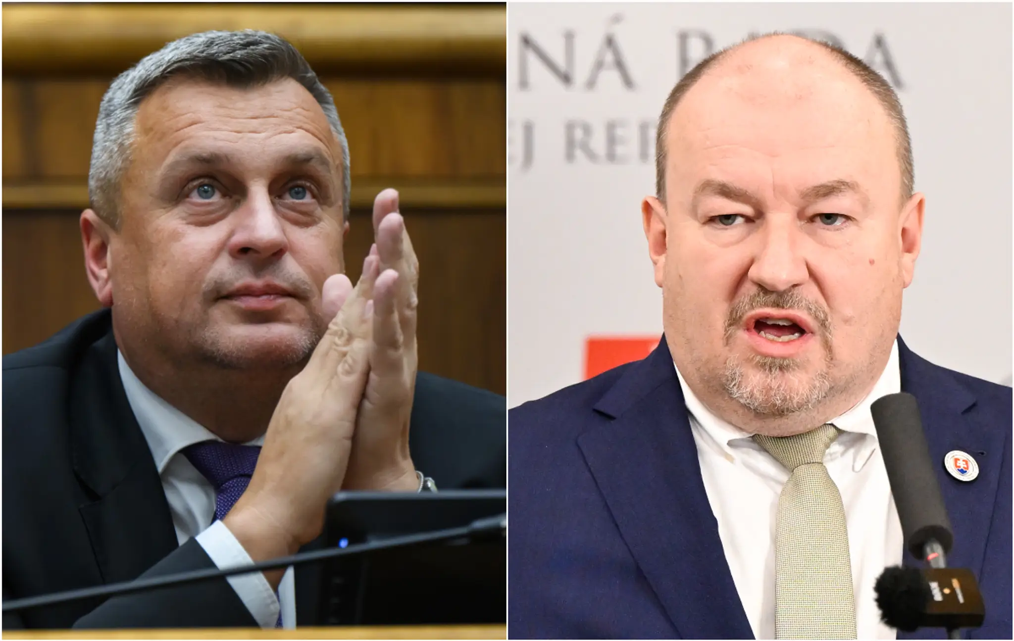 Andrej Danko a Rudolf Huliak