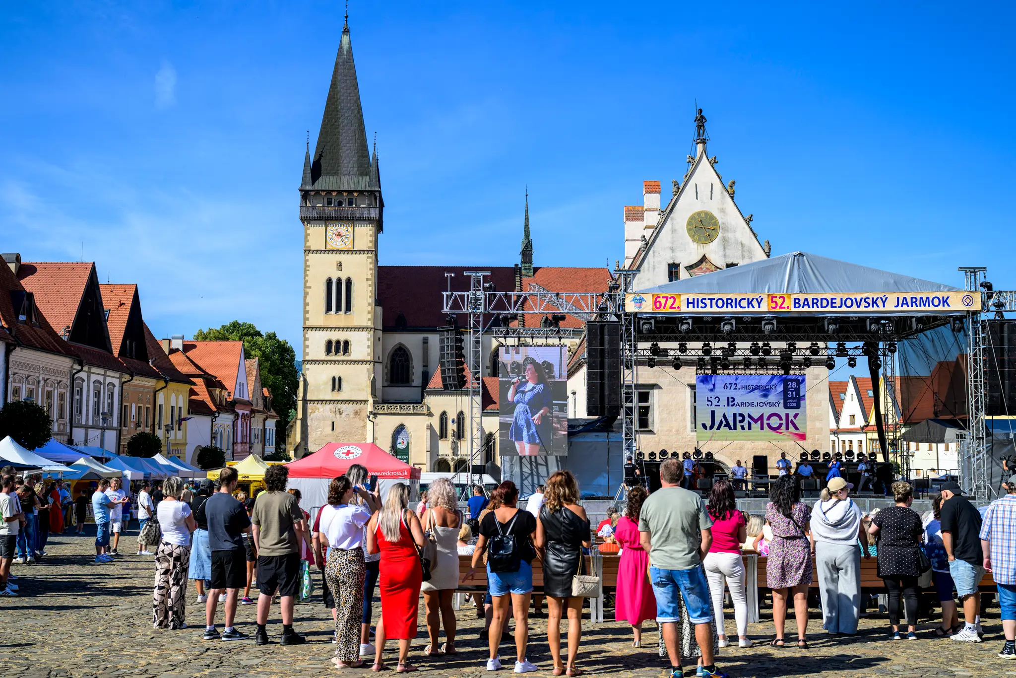 Jarmok, koncert. Ilustračná snímka