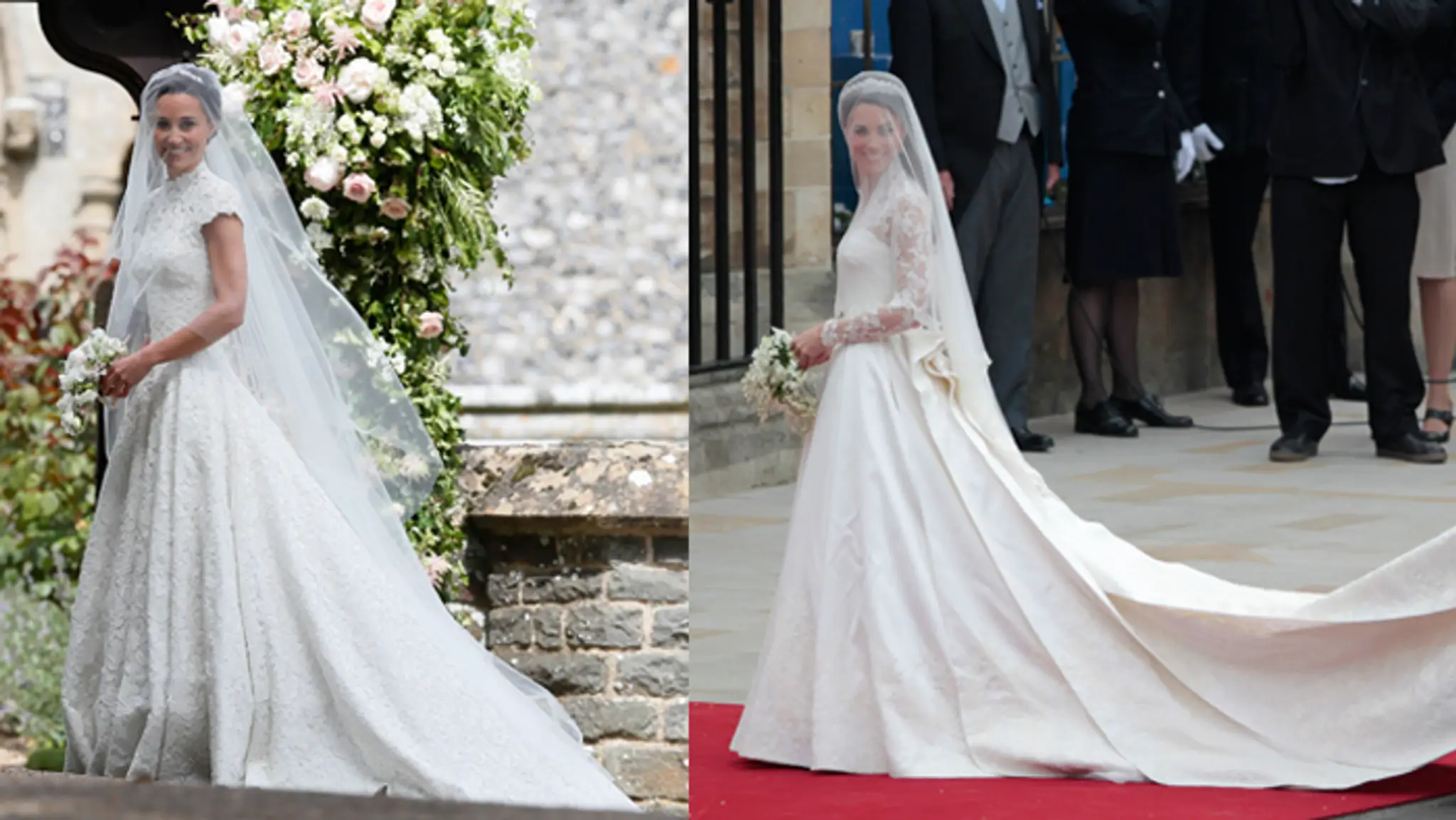 Pippa a Kate Middletonové.