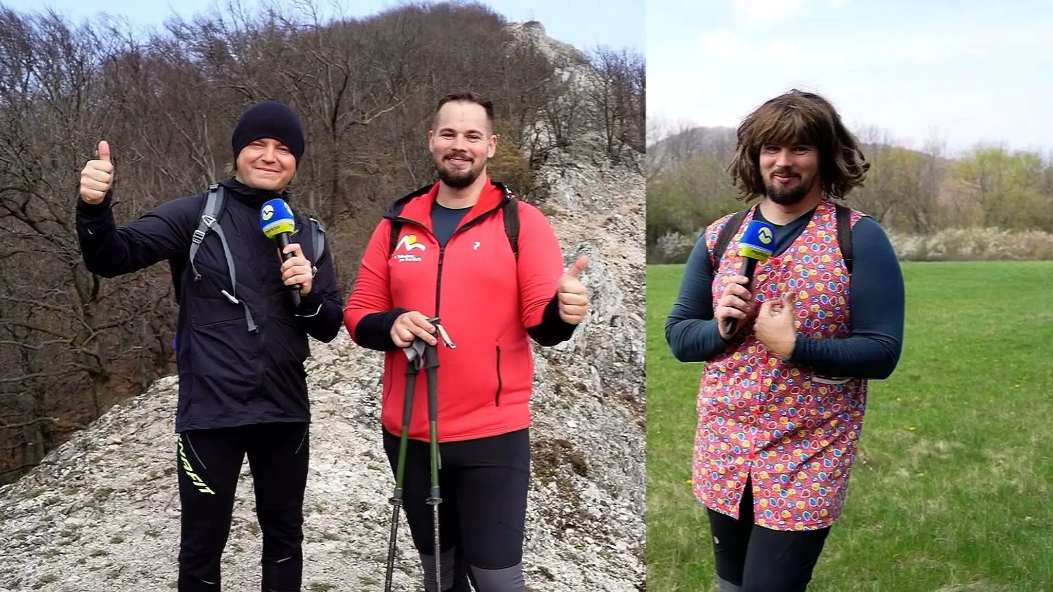 Ján Tribula a Fero Joke na horách