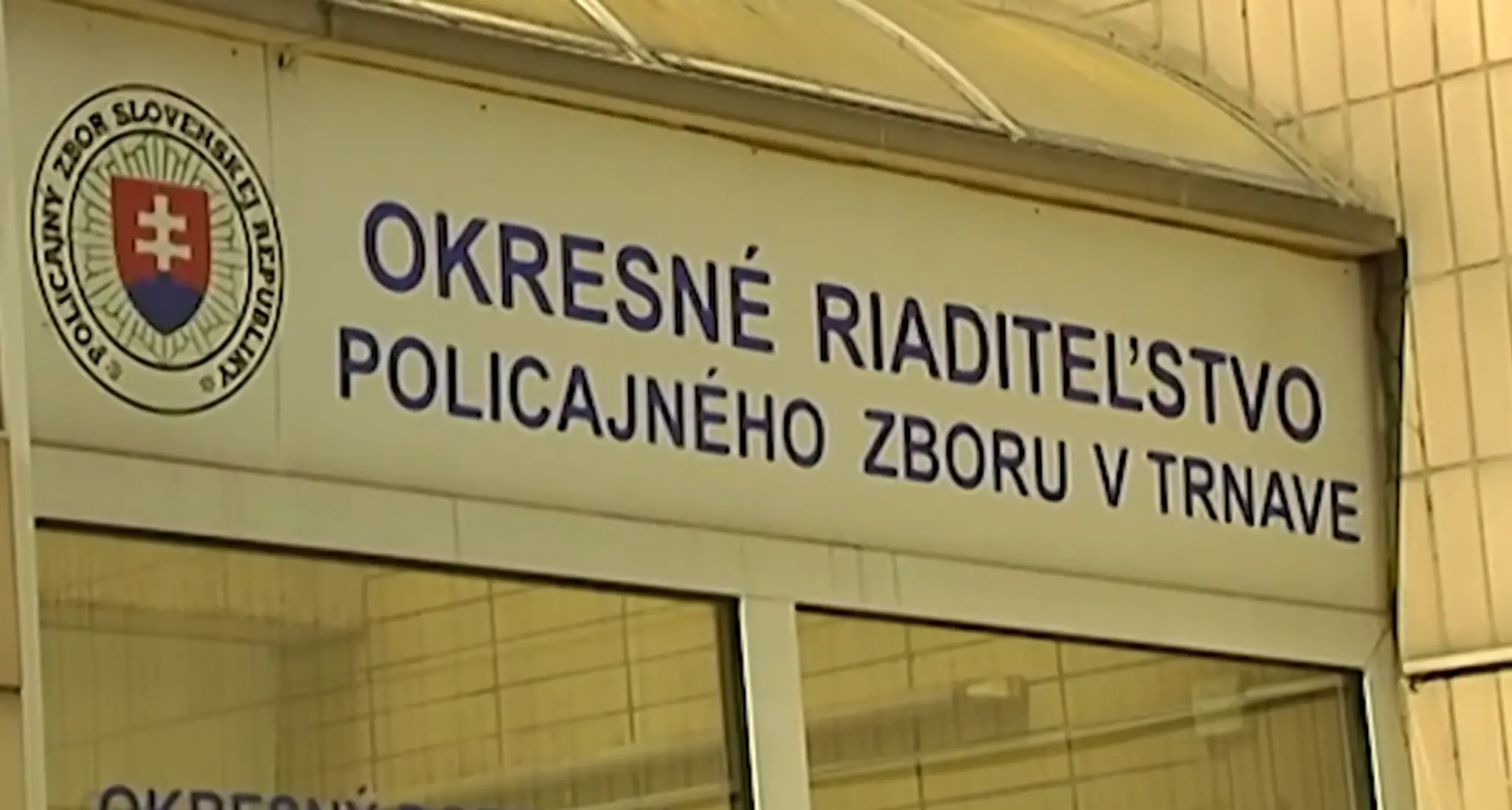 Okresné riaditeľstvo Policajného zboru v Trnave.