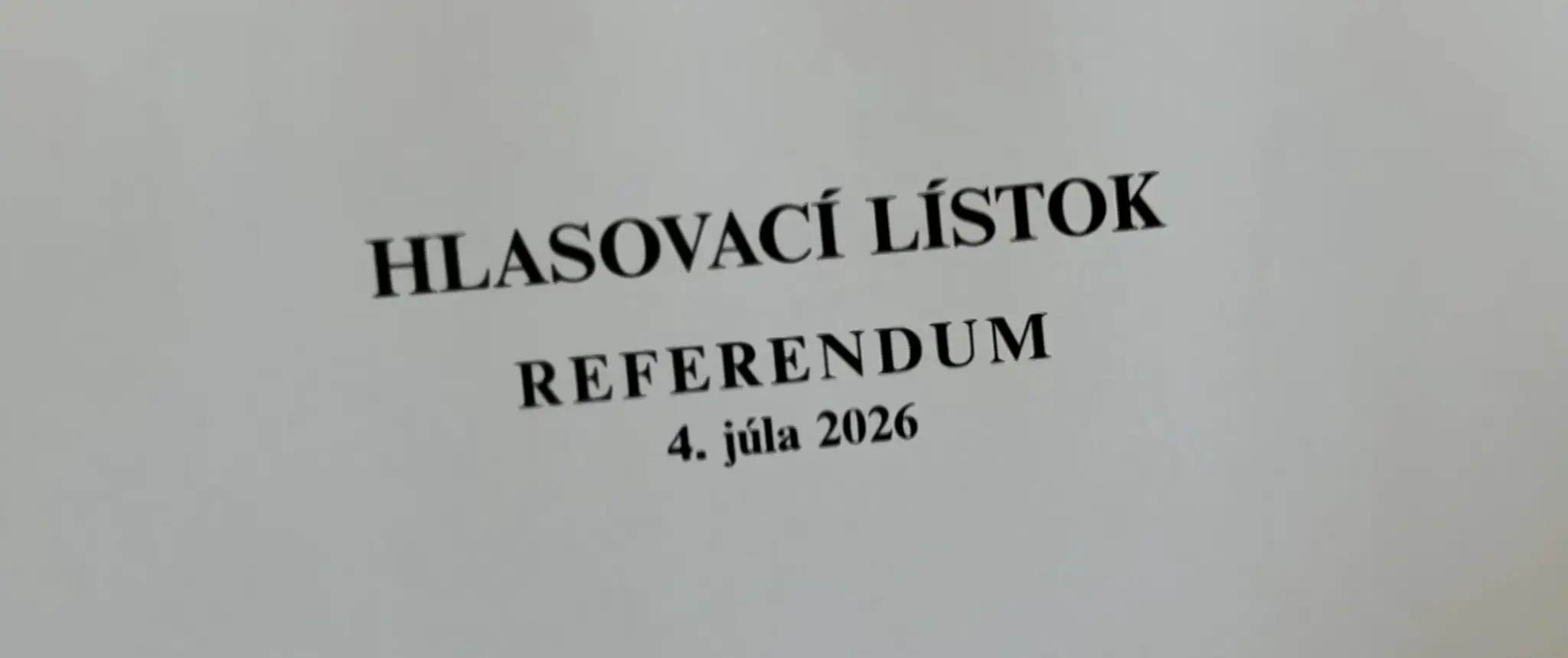 Referendum