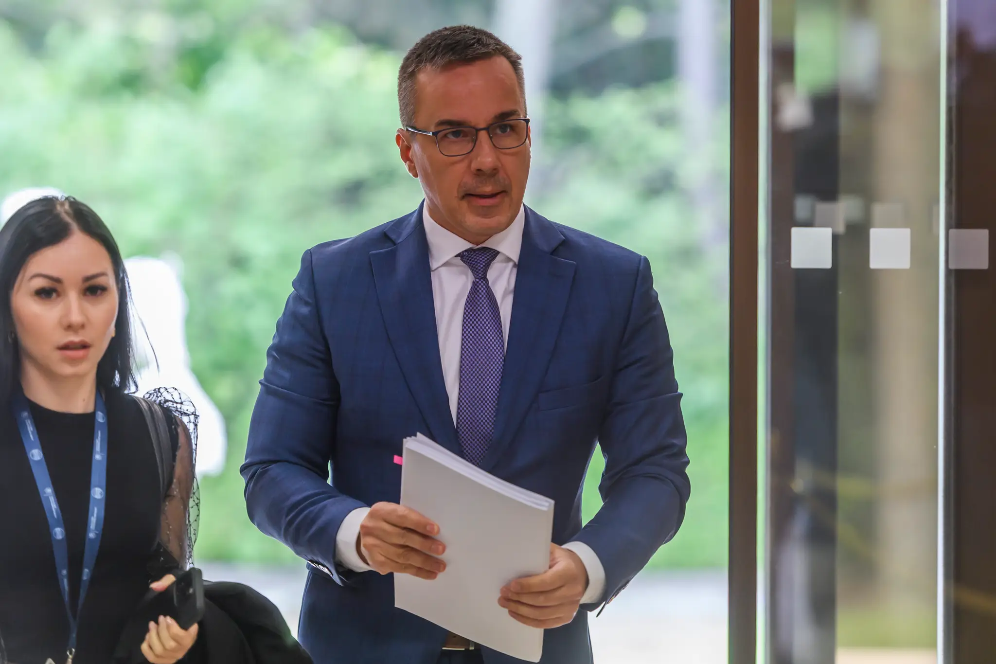 Minister práce Erik Tomáš