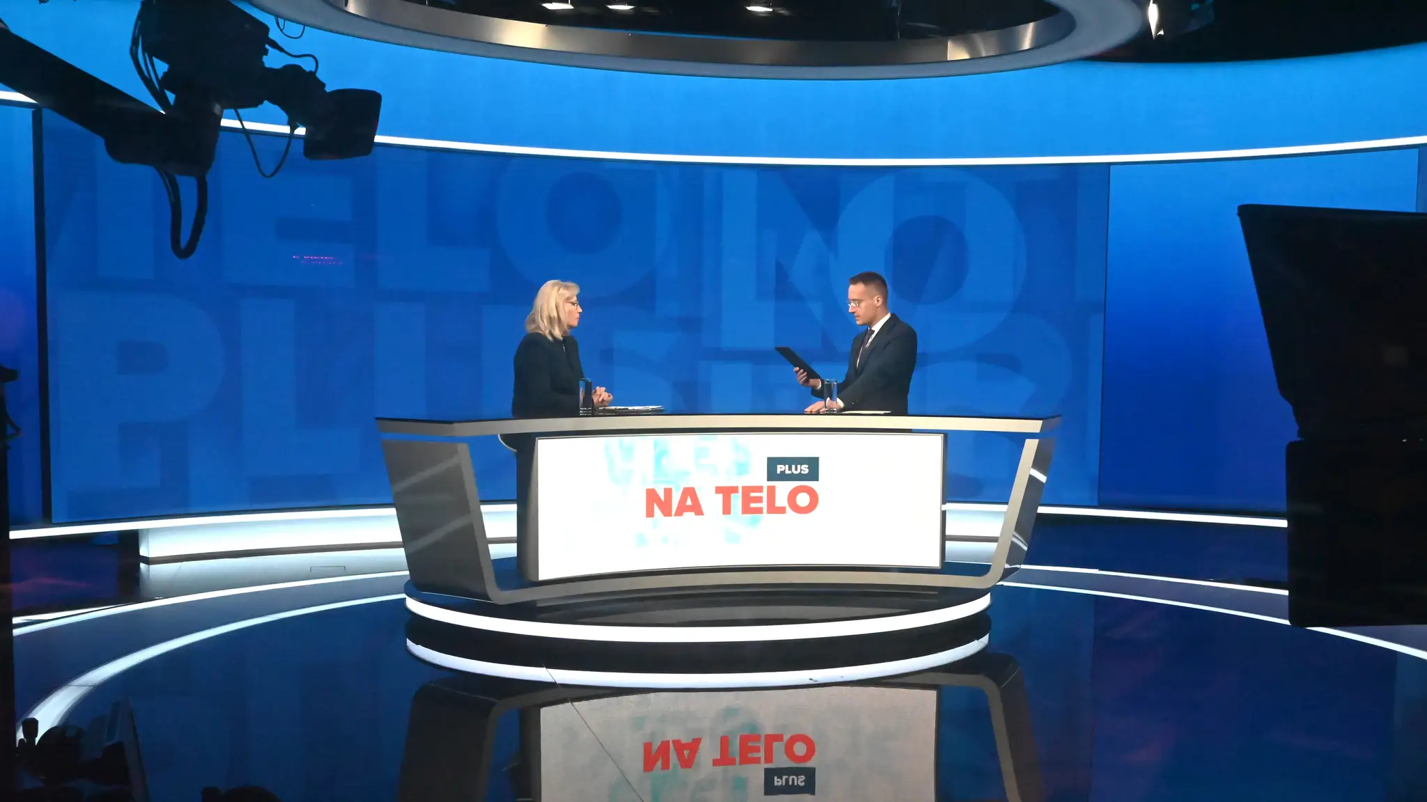 Na telo PLUS s Ivetou Radičovou.