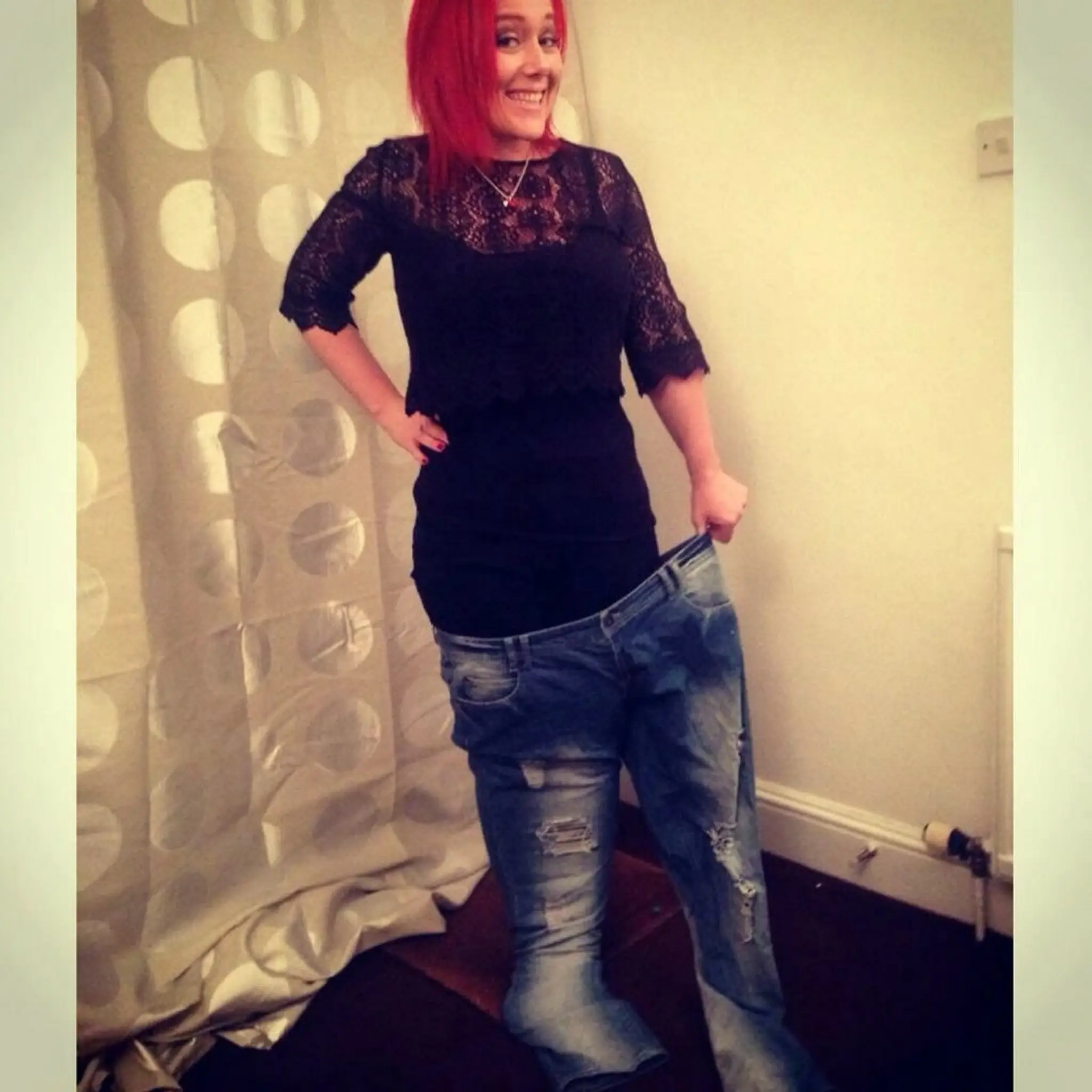 Sammi Dagger po schudnutí.