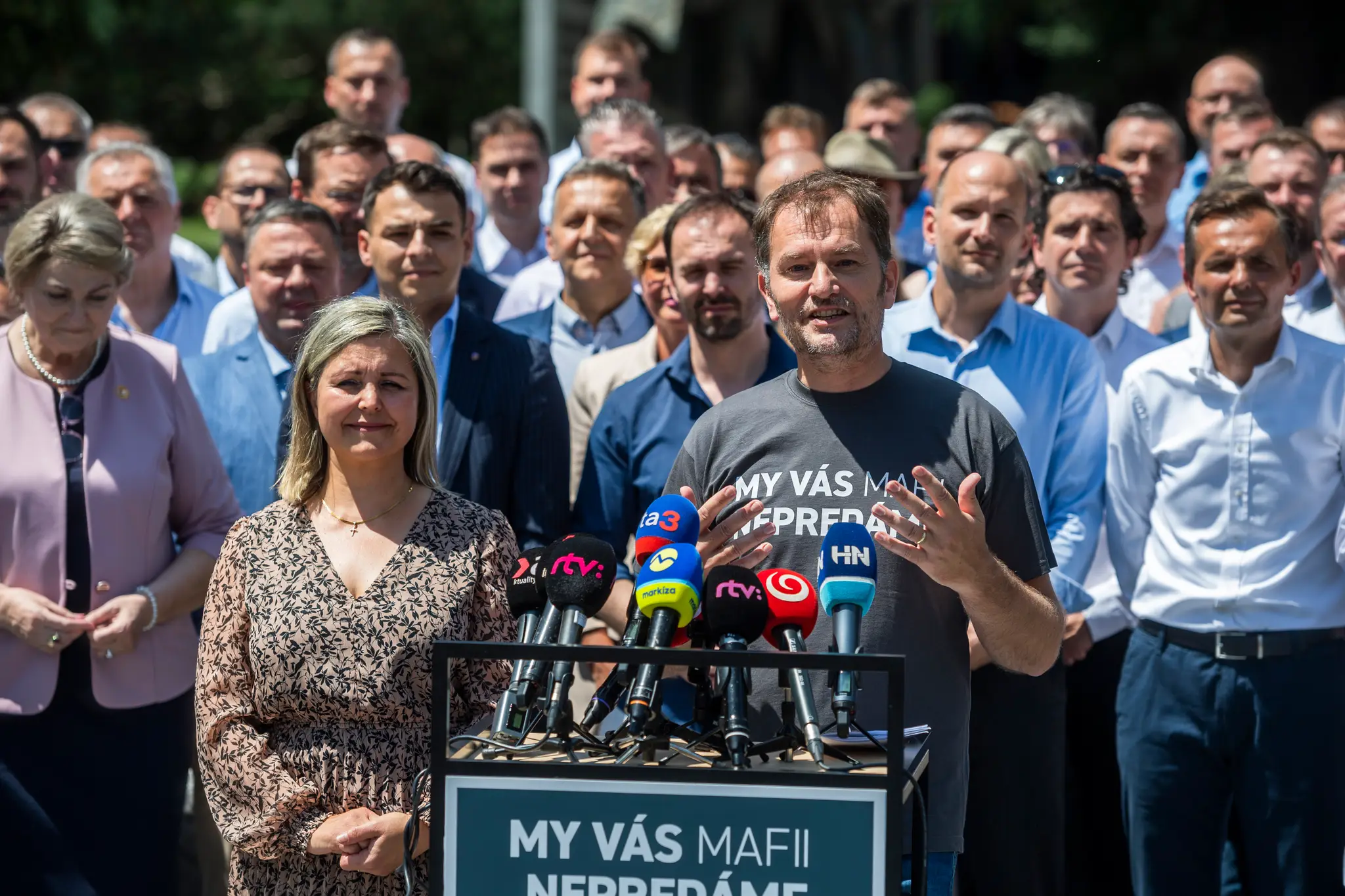 Koalícia OĽANO, KÚ a Za ľudí predstavila kandidátku