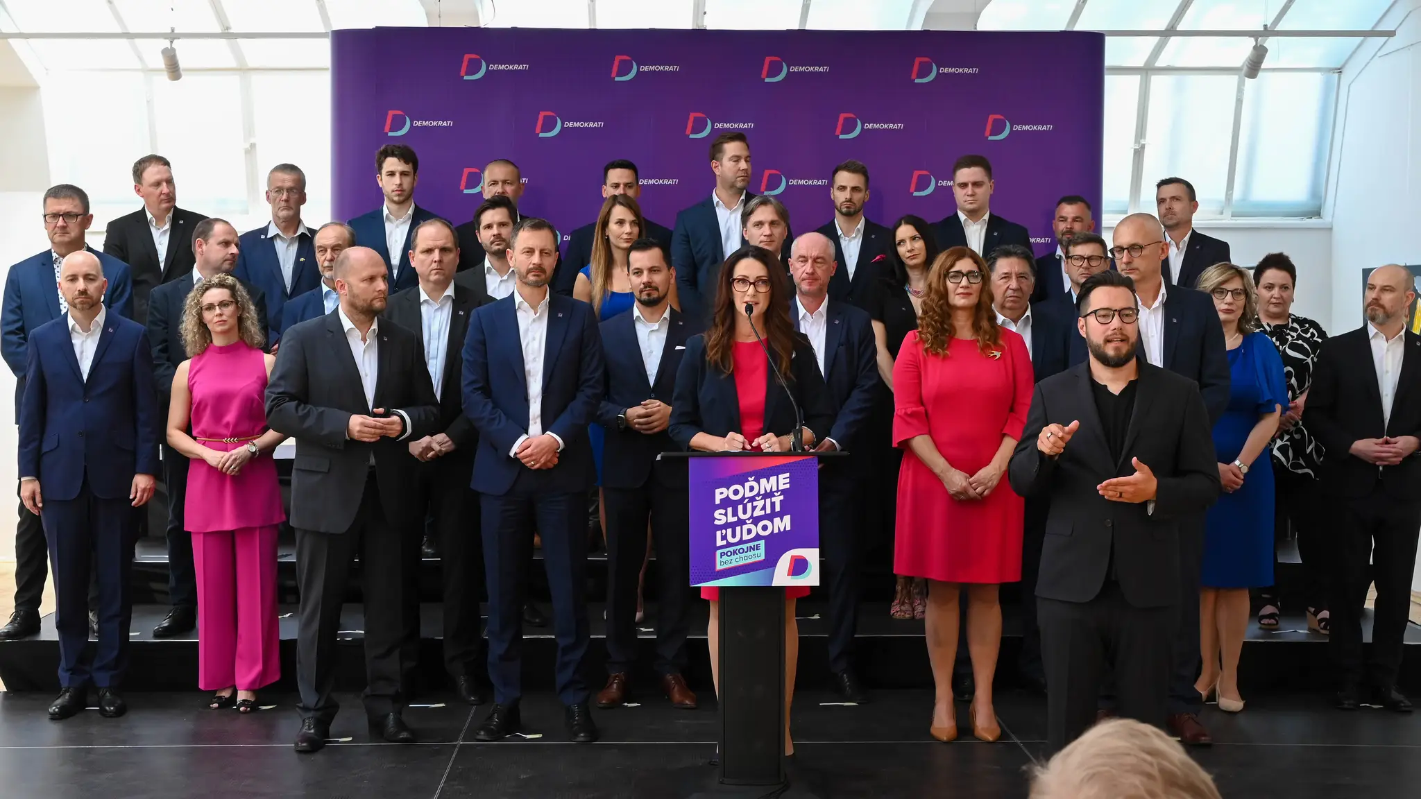 Demokrati predstavili volebnú líderku Andreu Letanovskú