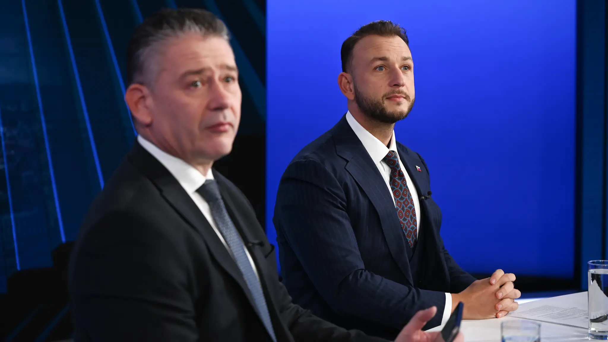 Roman Mikulec a Matúš Šutaj Eštok v relácii Na telo.
