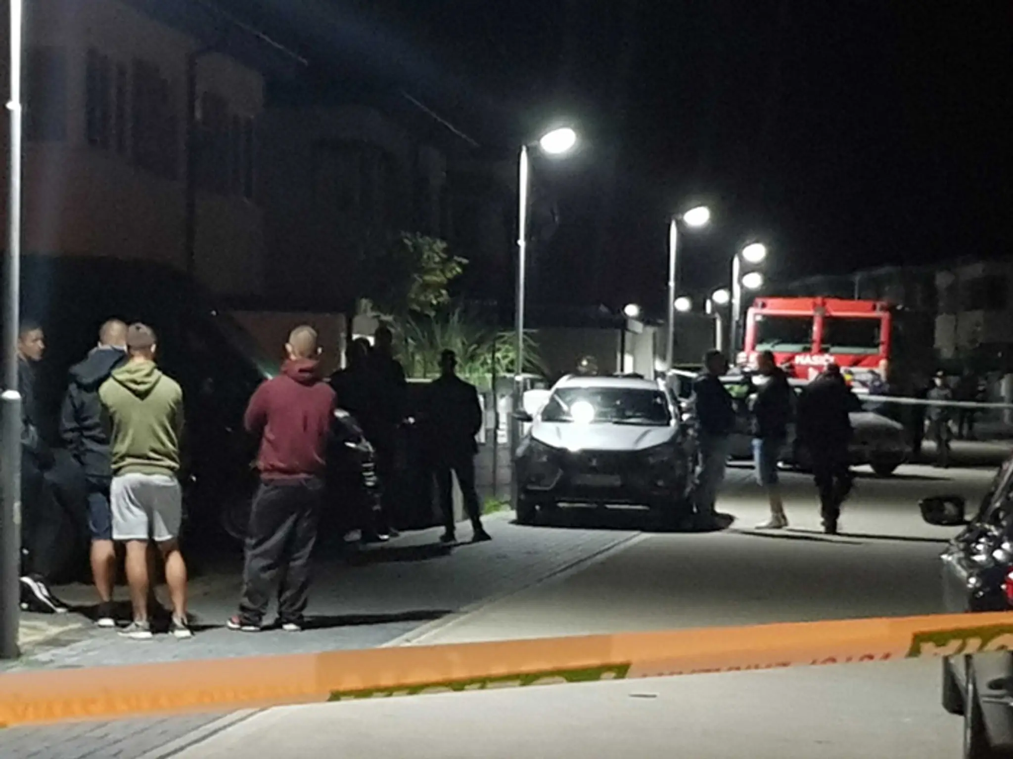 Uzavretá Ulica Jamnických, kde býva prezidentka Zuzana Čaputová.