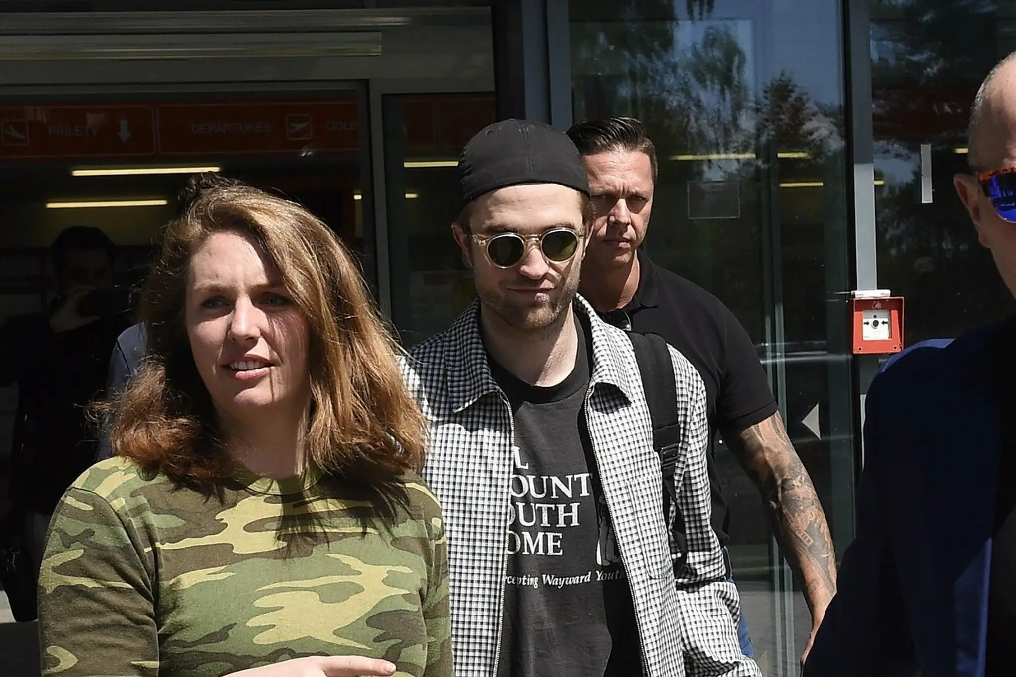 Robert Pattinson po prílete do Karlových Varov