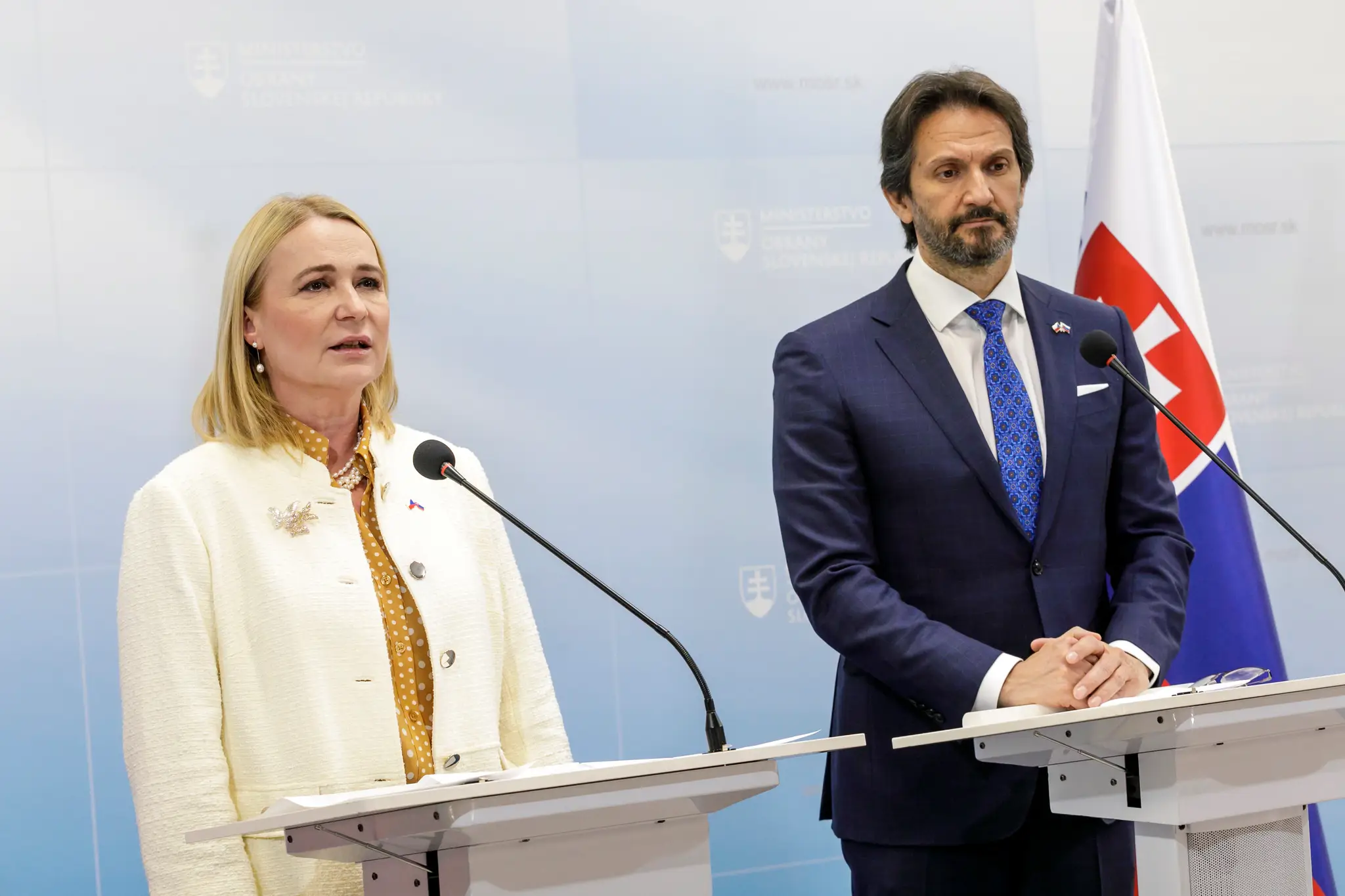 Jana Černochová a Robert Kaliňák
