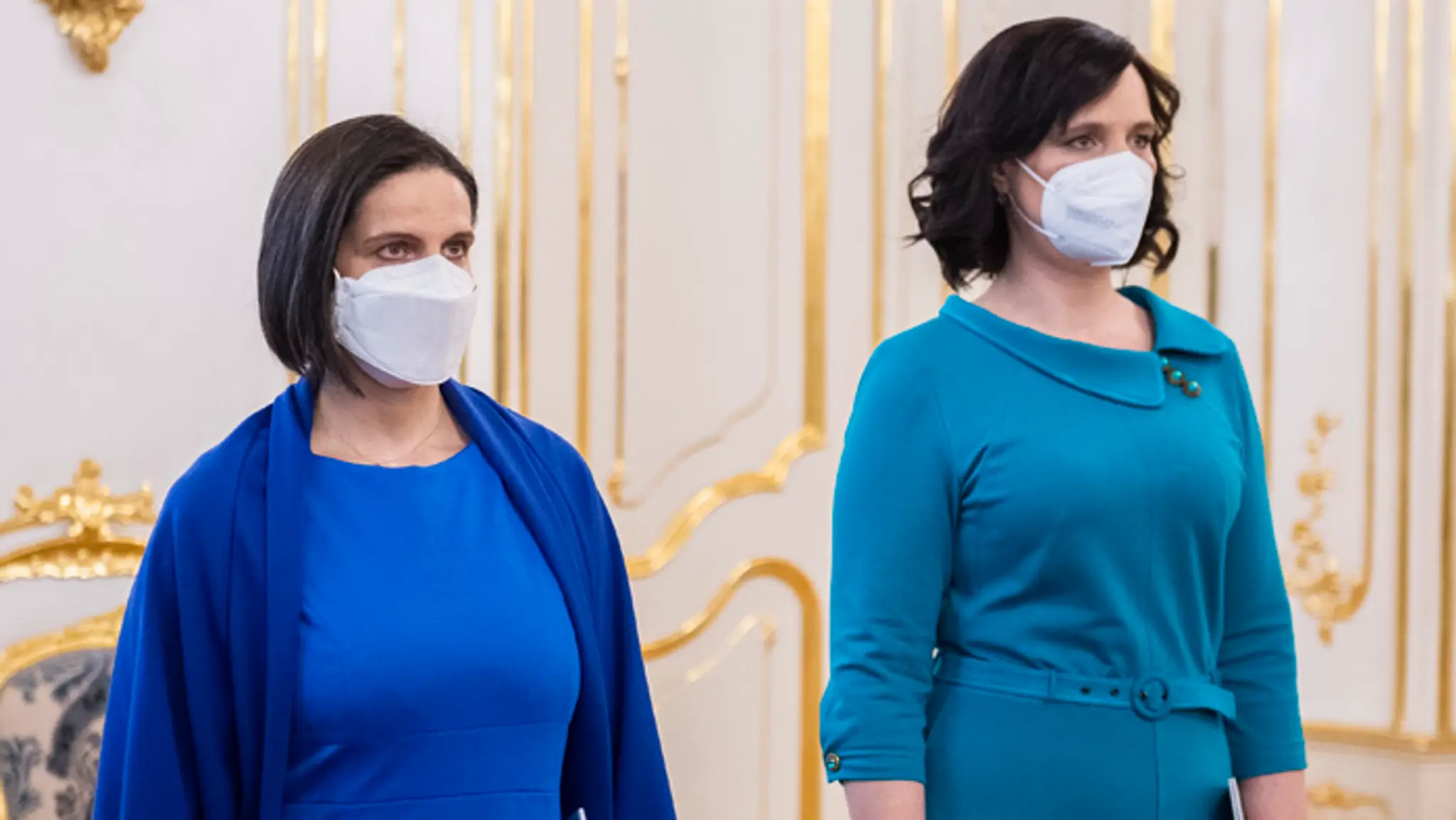 Mária Kolíková a Veronika Remišová.