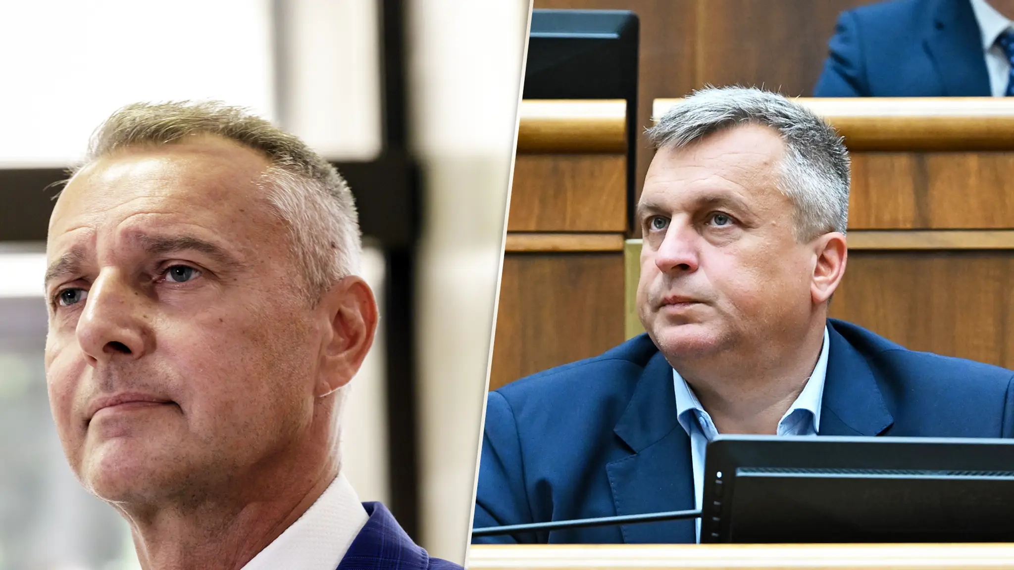 Richard Raši a Andrej Danko