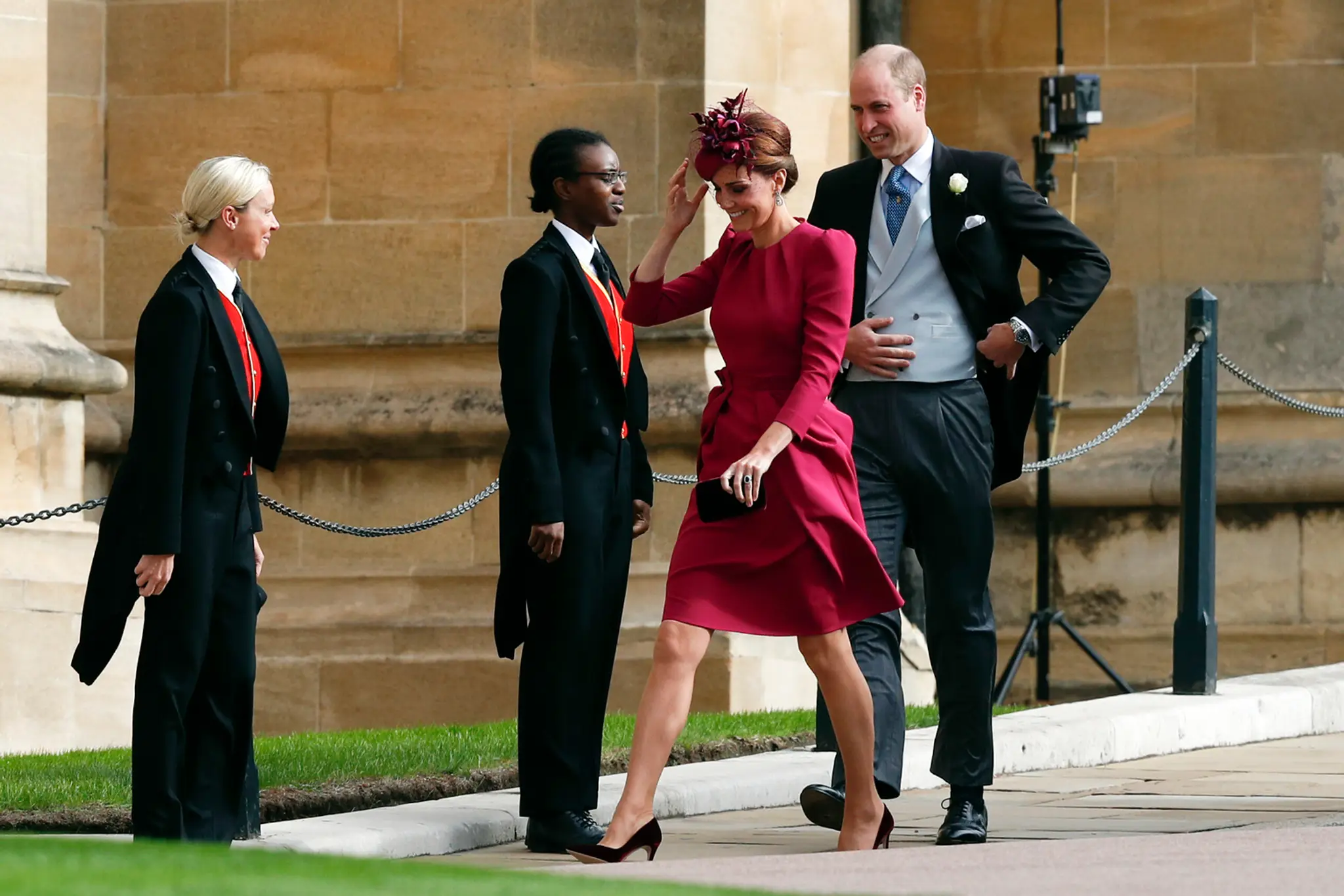 Kate Middleton s pricnom Williamom.