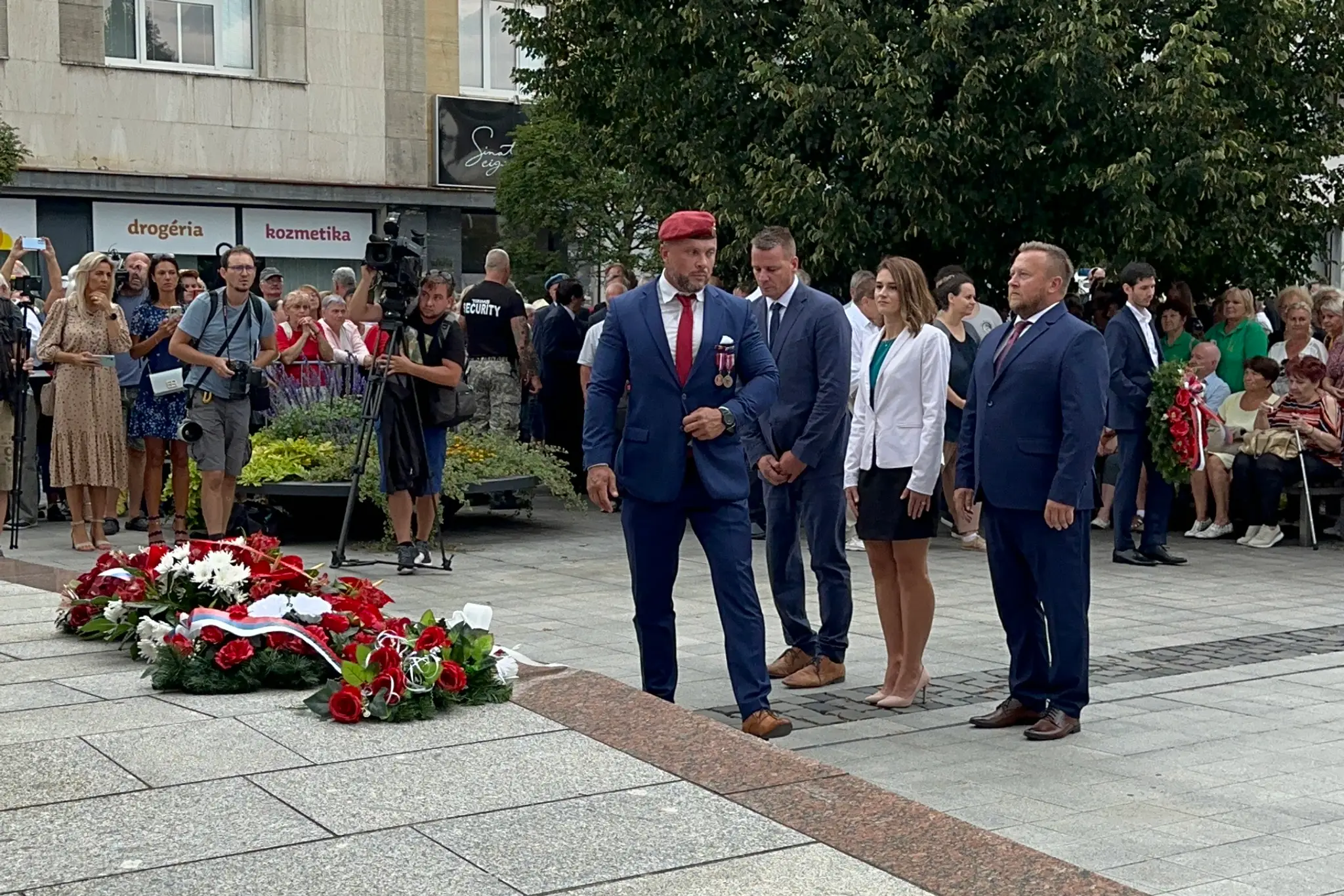 Miroslav Suja si uctil SNP vo Zvolene