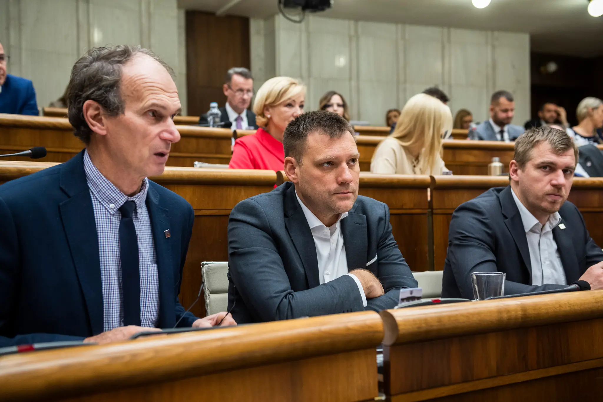 Štefan Kuffa, Tomáš Taraba a Filip Kuffa.