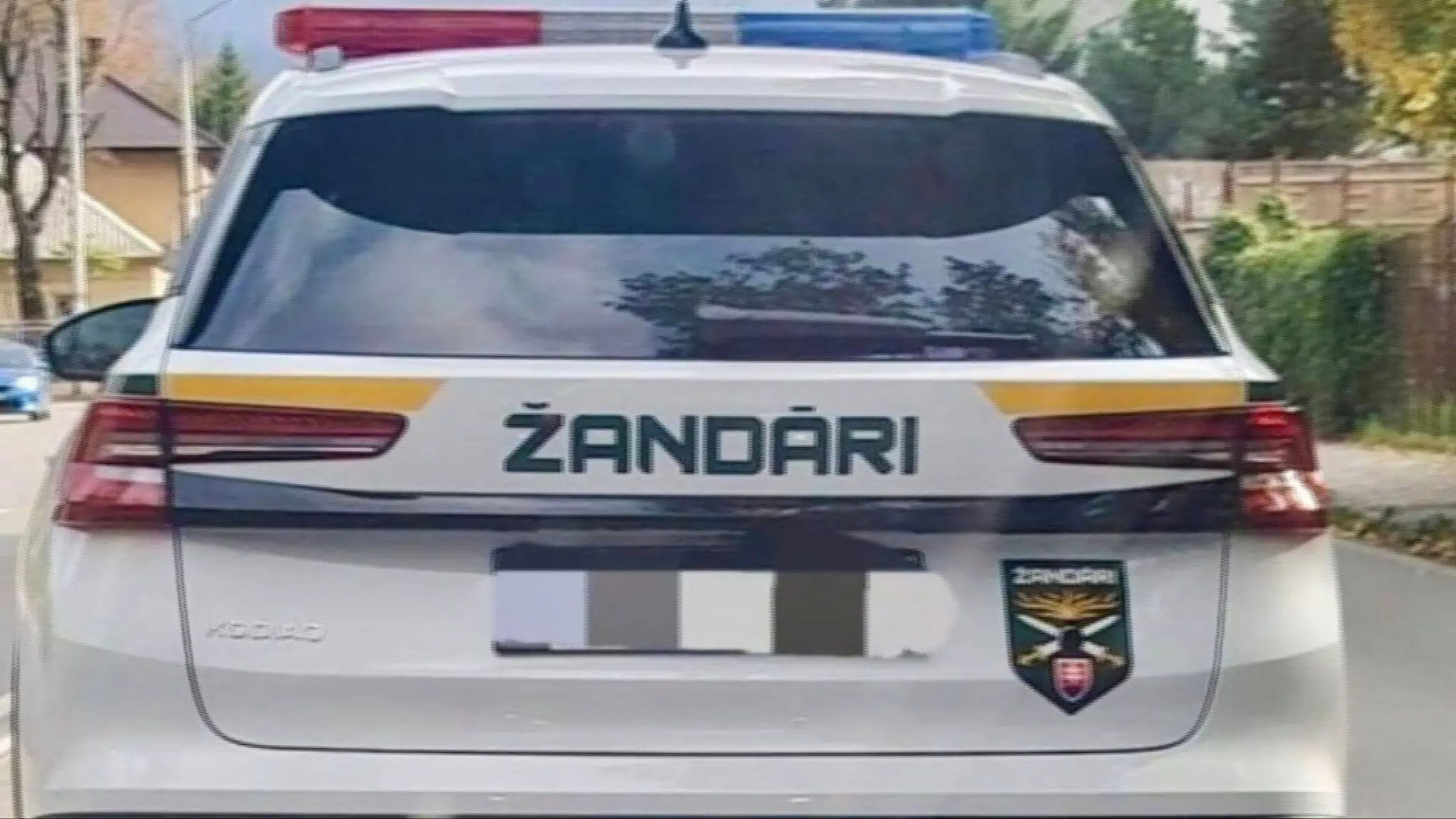 Žandárske autá
