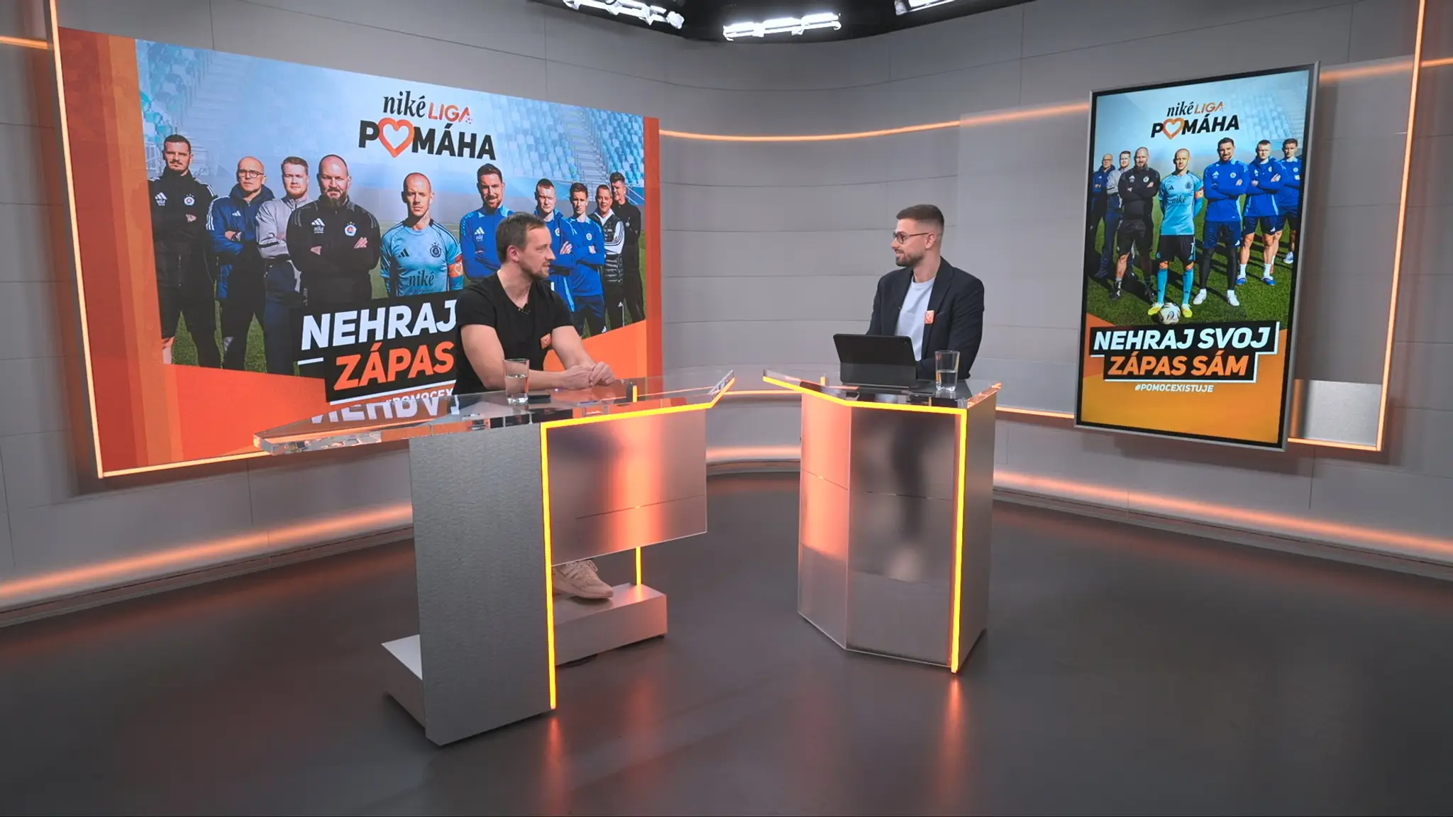 Milan Ondruš v štúdiu TN live.