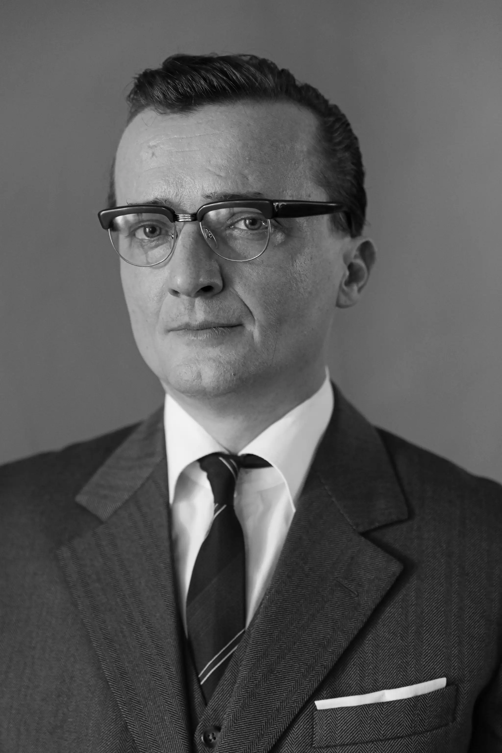 Dano Heriban ako Alexander Dubček vo filme Muž, ktorý stál v ceste