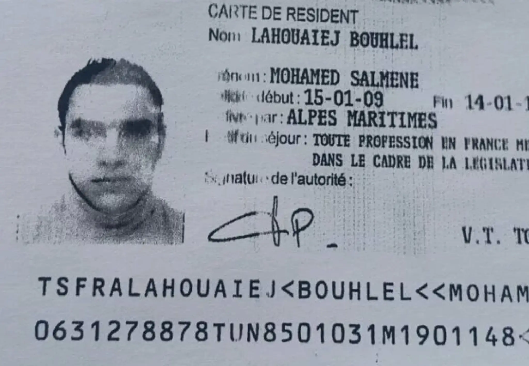 Francúzske médiá zverejnili prvé fotografie Mohameda Lahouaieja Bouhlela