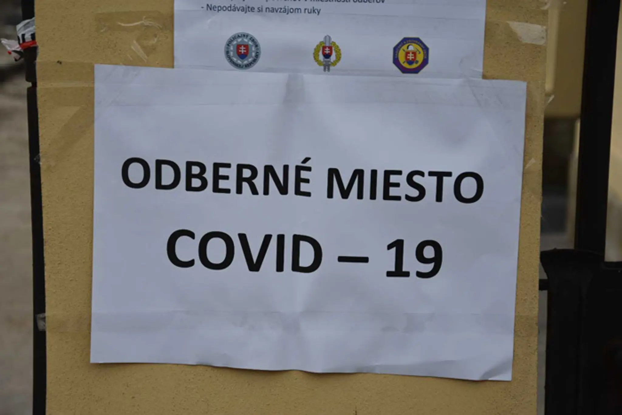 Testovanie vo Svidníku.