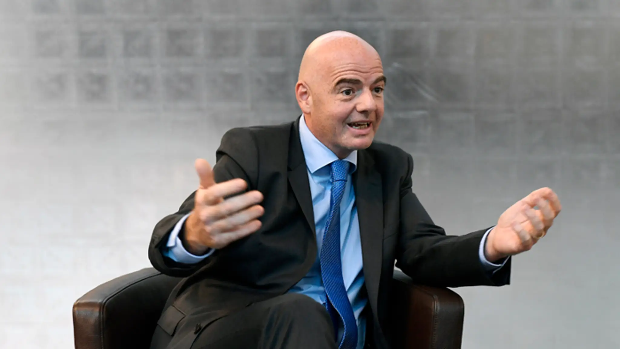 Prezident Medzinárodnej futbalovej federácie FIFA Gianni Infantino.