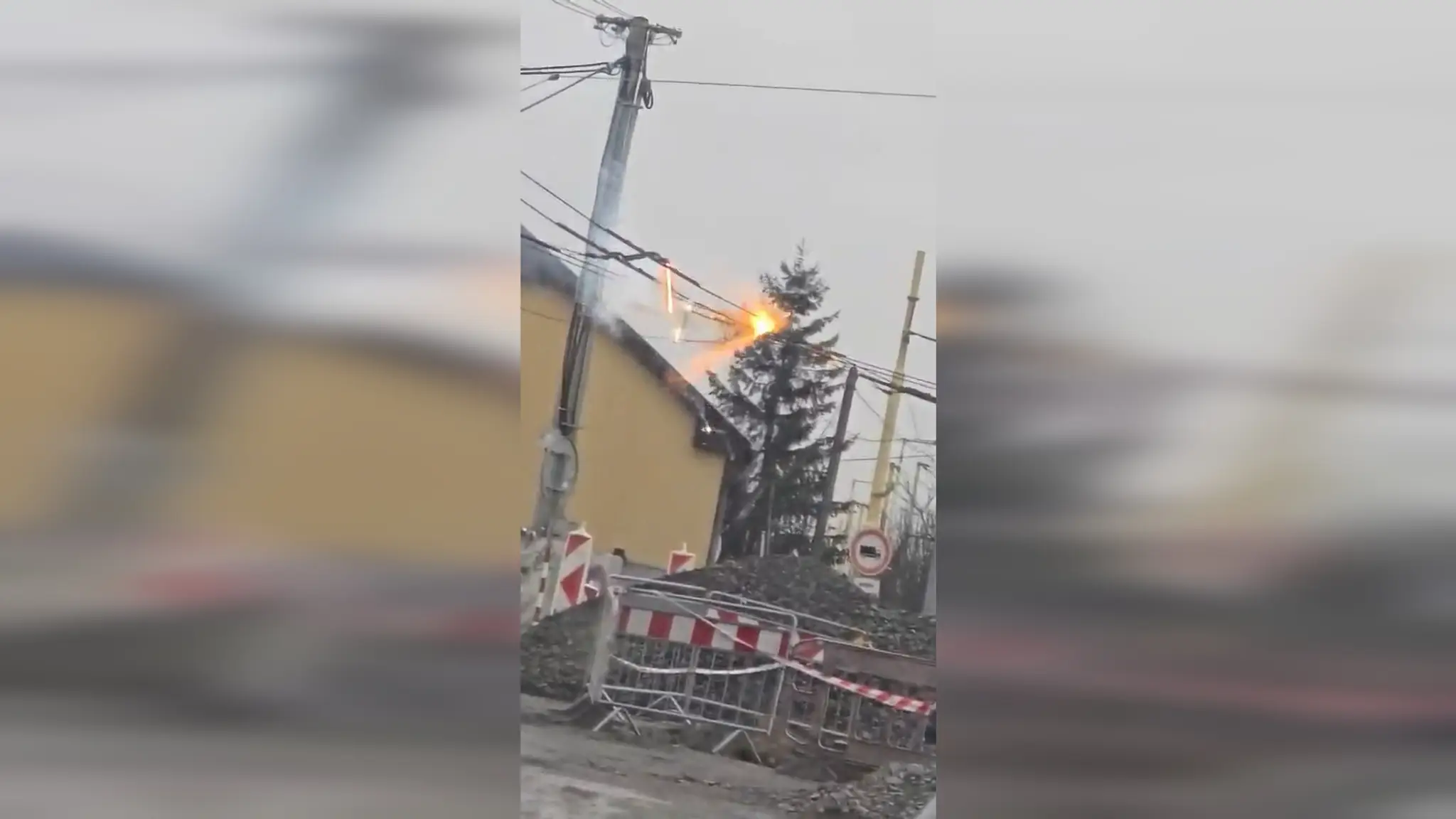 V Prešove horelo trakčné vedenie