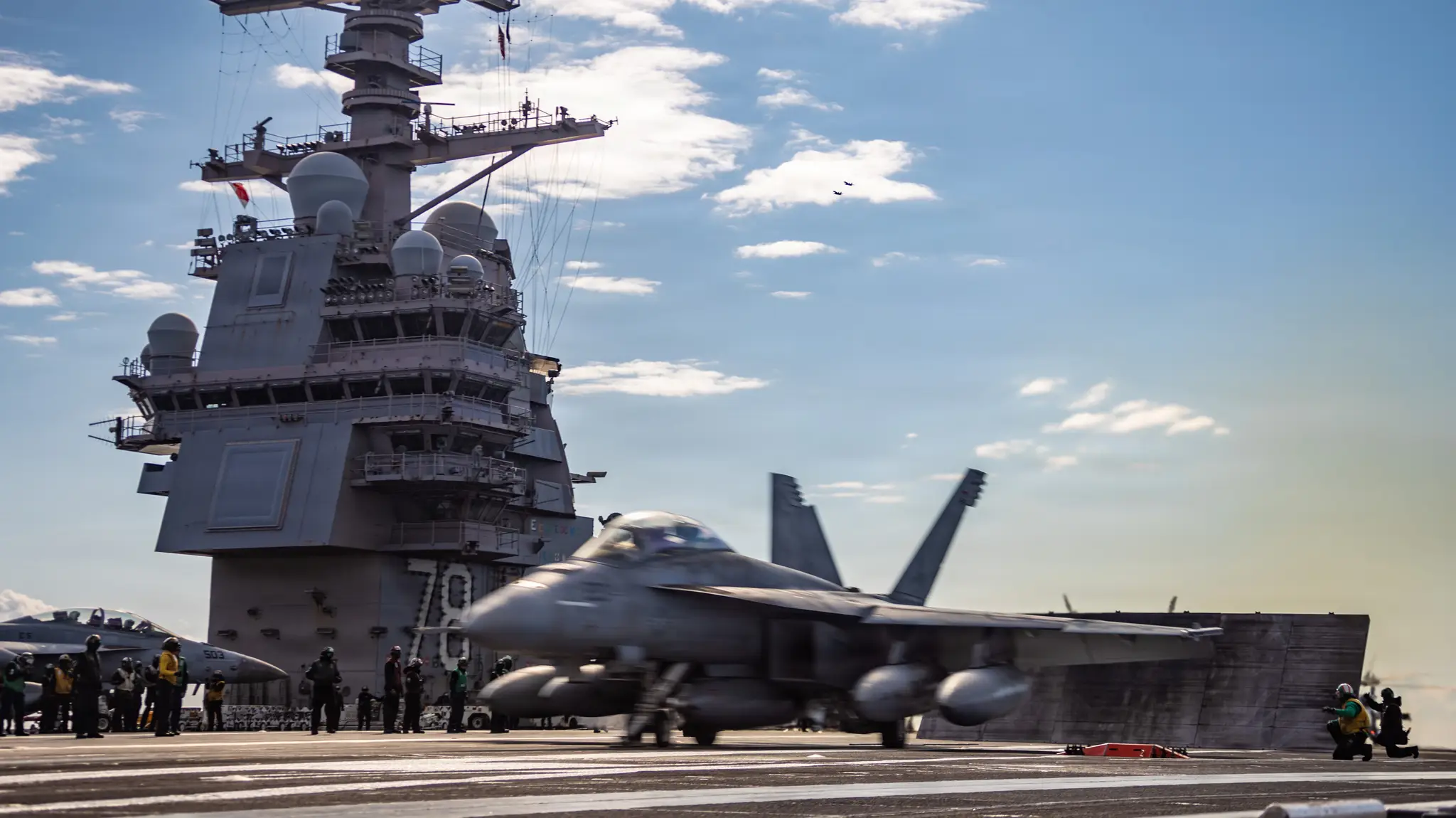 USS Gerald R. Ford počas operácie Epic Fury (vojny USA, Izraelu a Iránu)