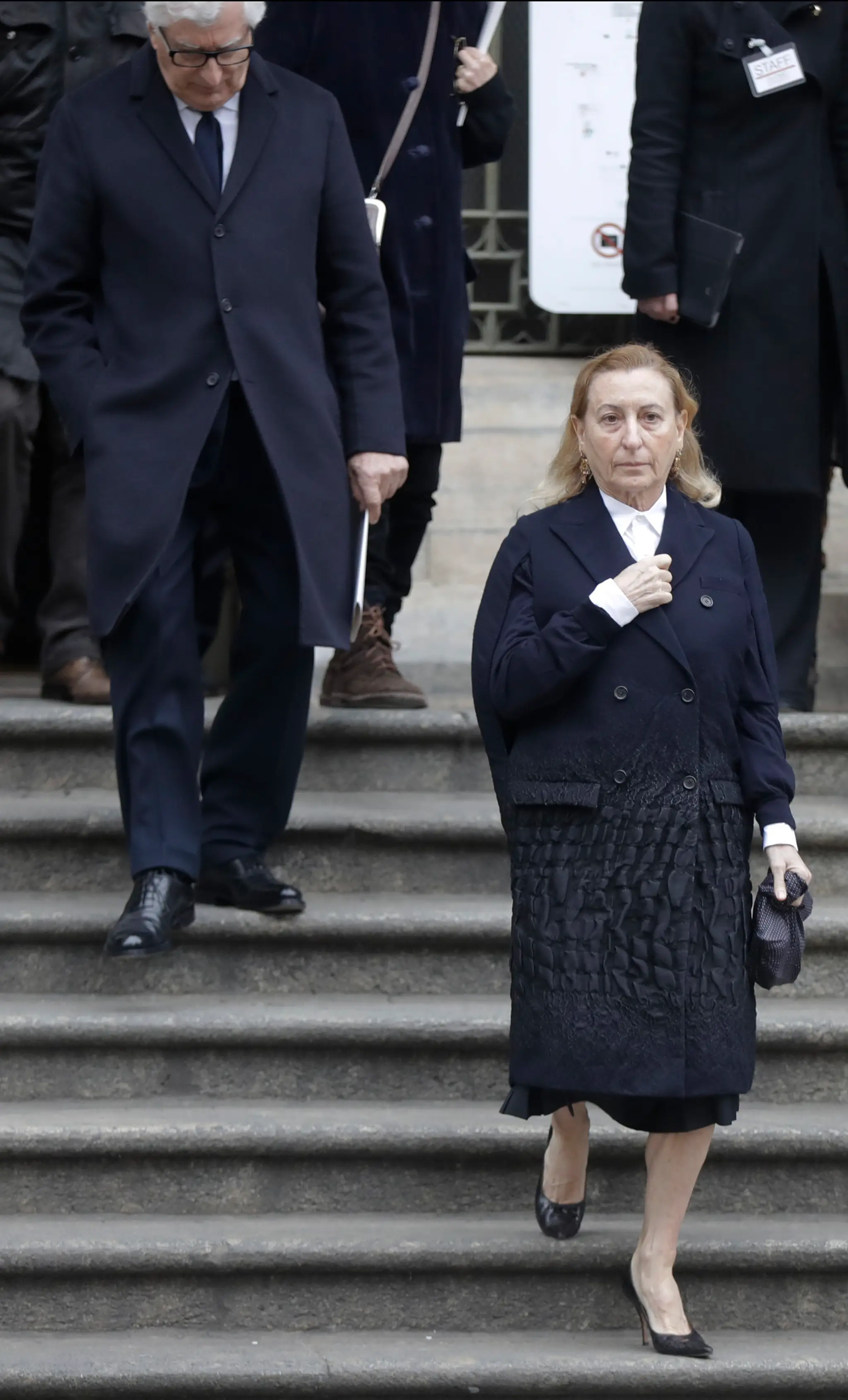 Miuccia Prada a jej manžel.