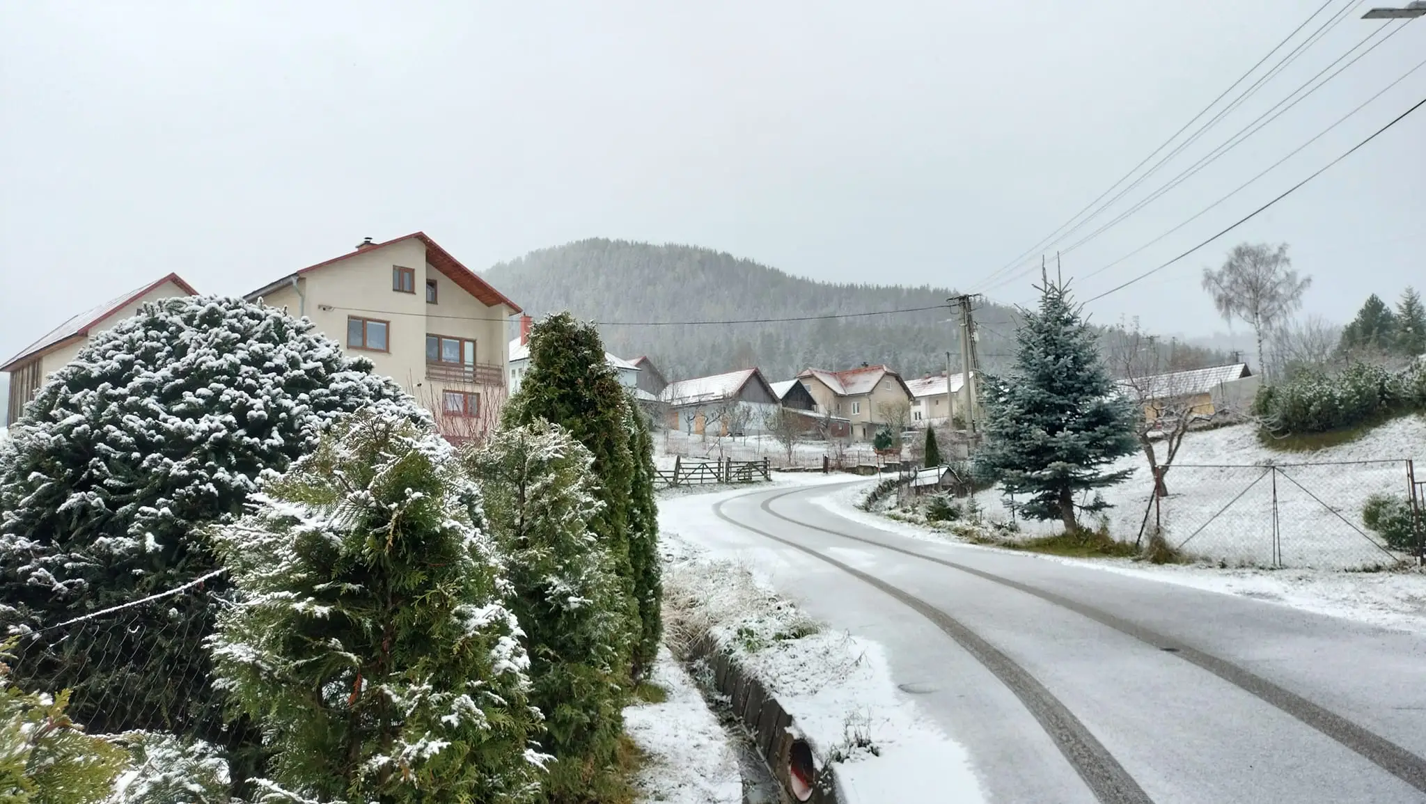 Sneh v Liptovskej Tepličke