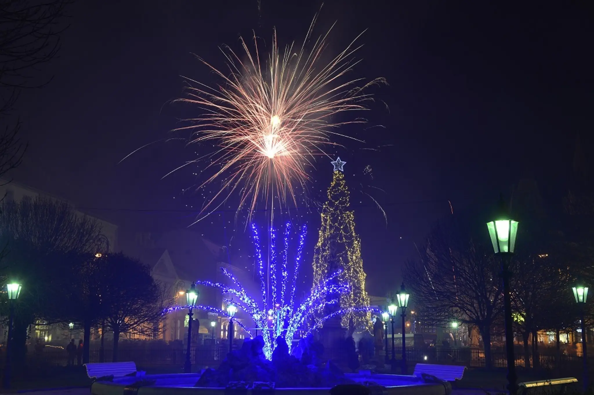 Silvester v Košiciach.
