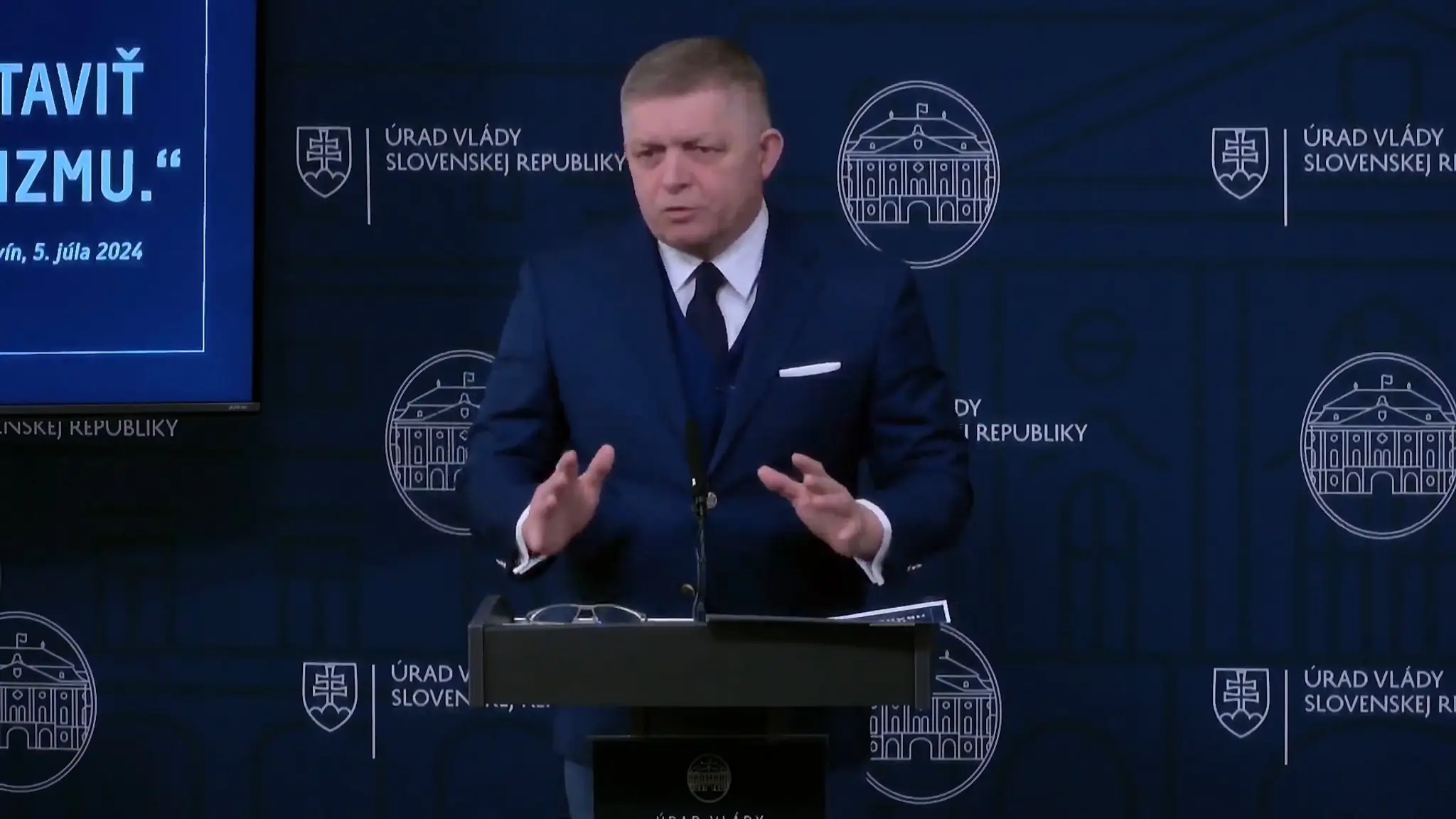 Premiér Robert Fico