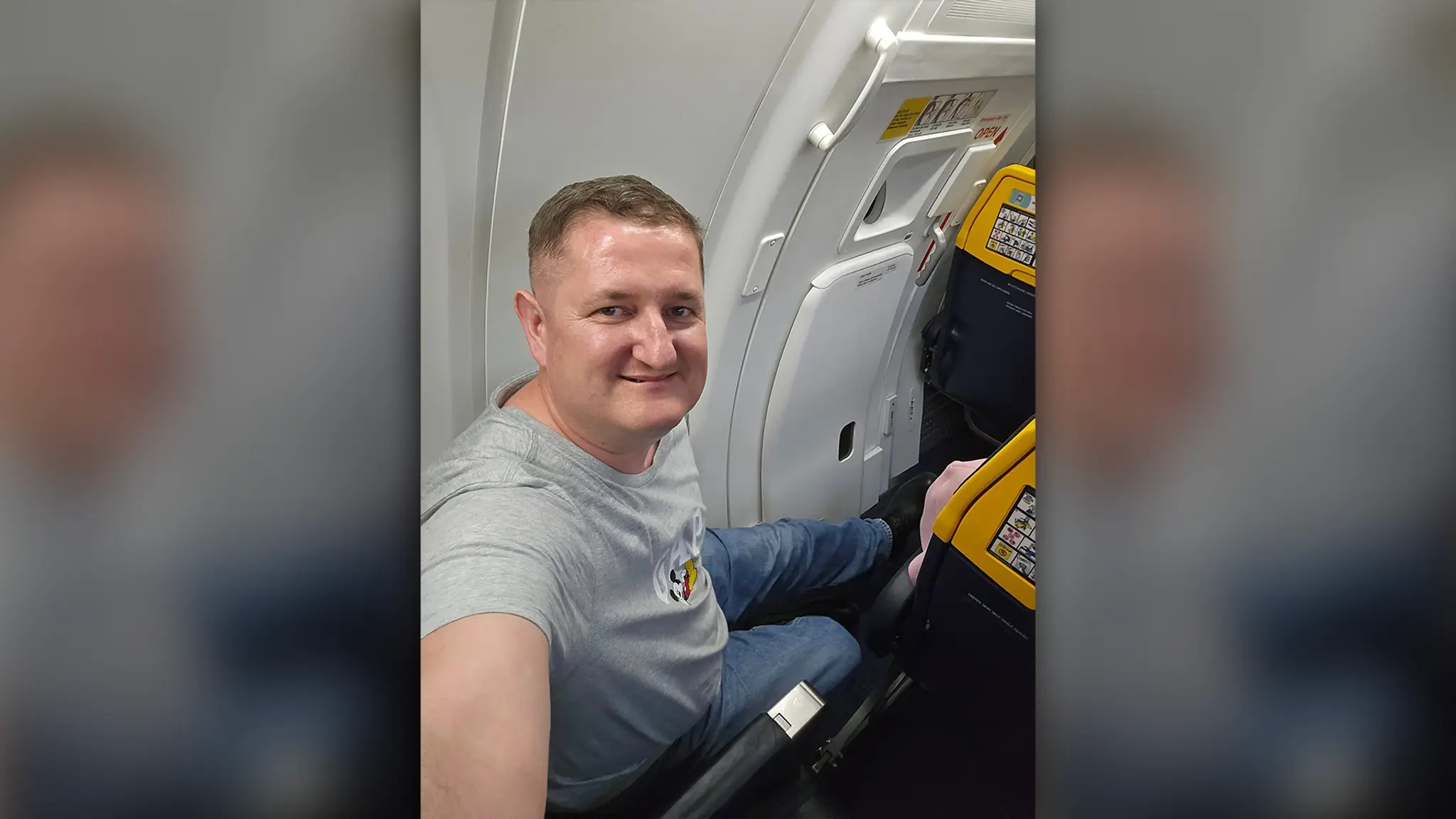 Patrik letel spoločnosťou Ryanair