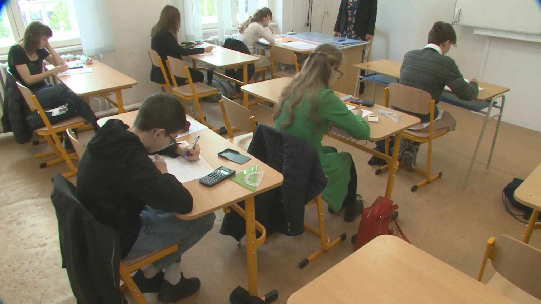 Prijímačky na stredné školy.