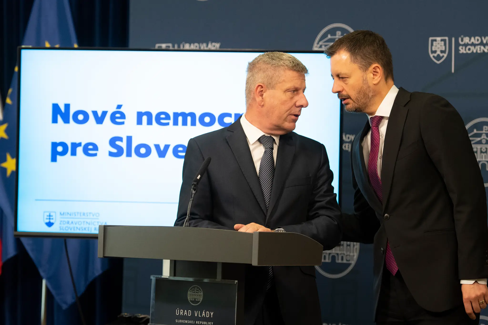 Eduard Heger a Vladimír Lengvarský.