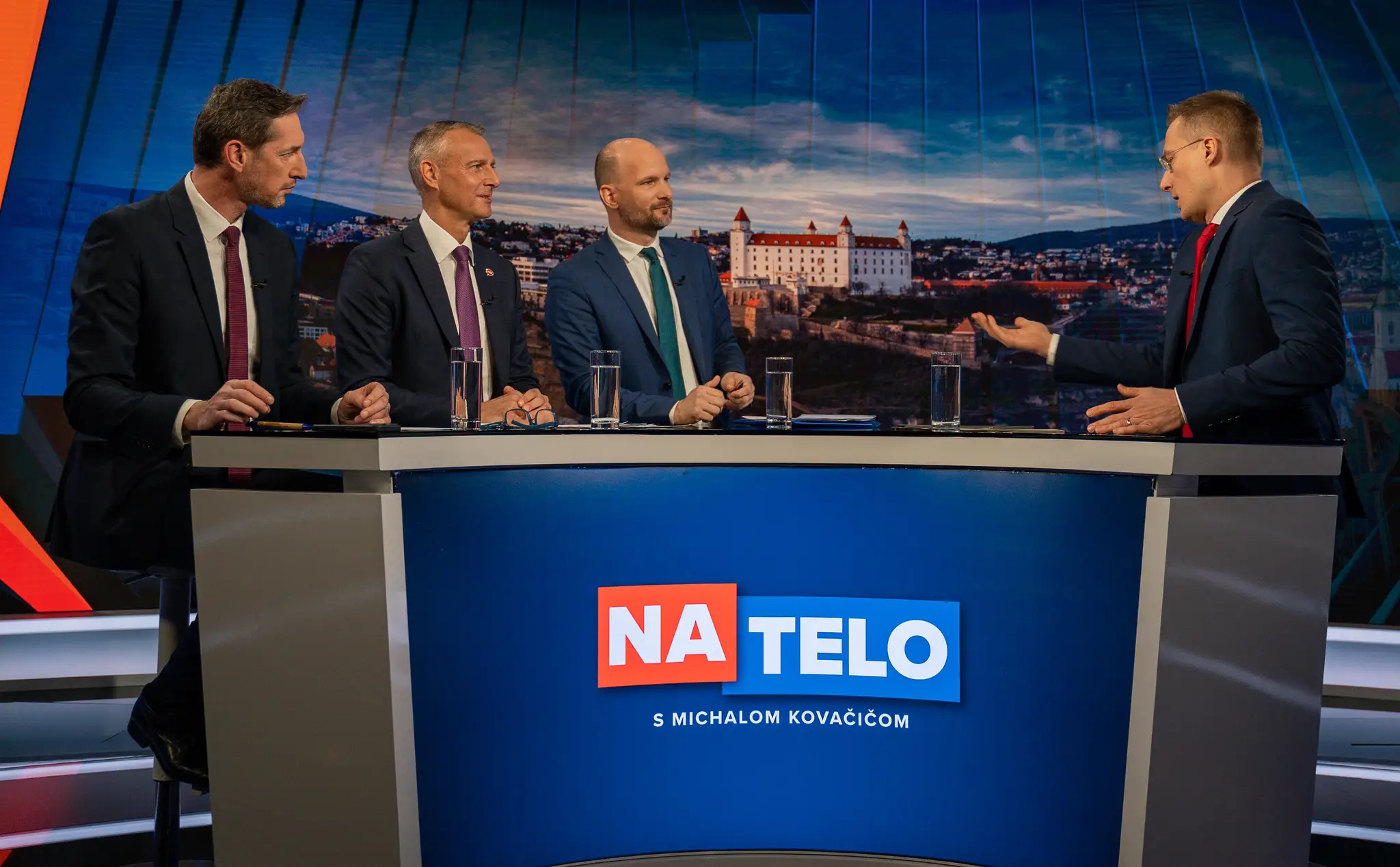 Milan Majerský, Richard Raši a Gábor Grendel boli hosťami Michala Kovačiča v relácii Na telo.