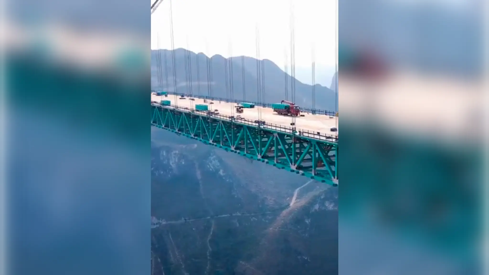 Huajiang Grand Canyon Bridge.