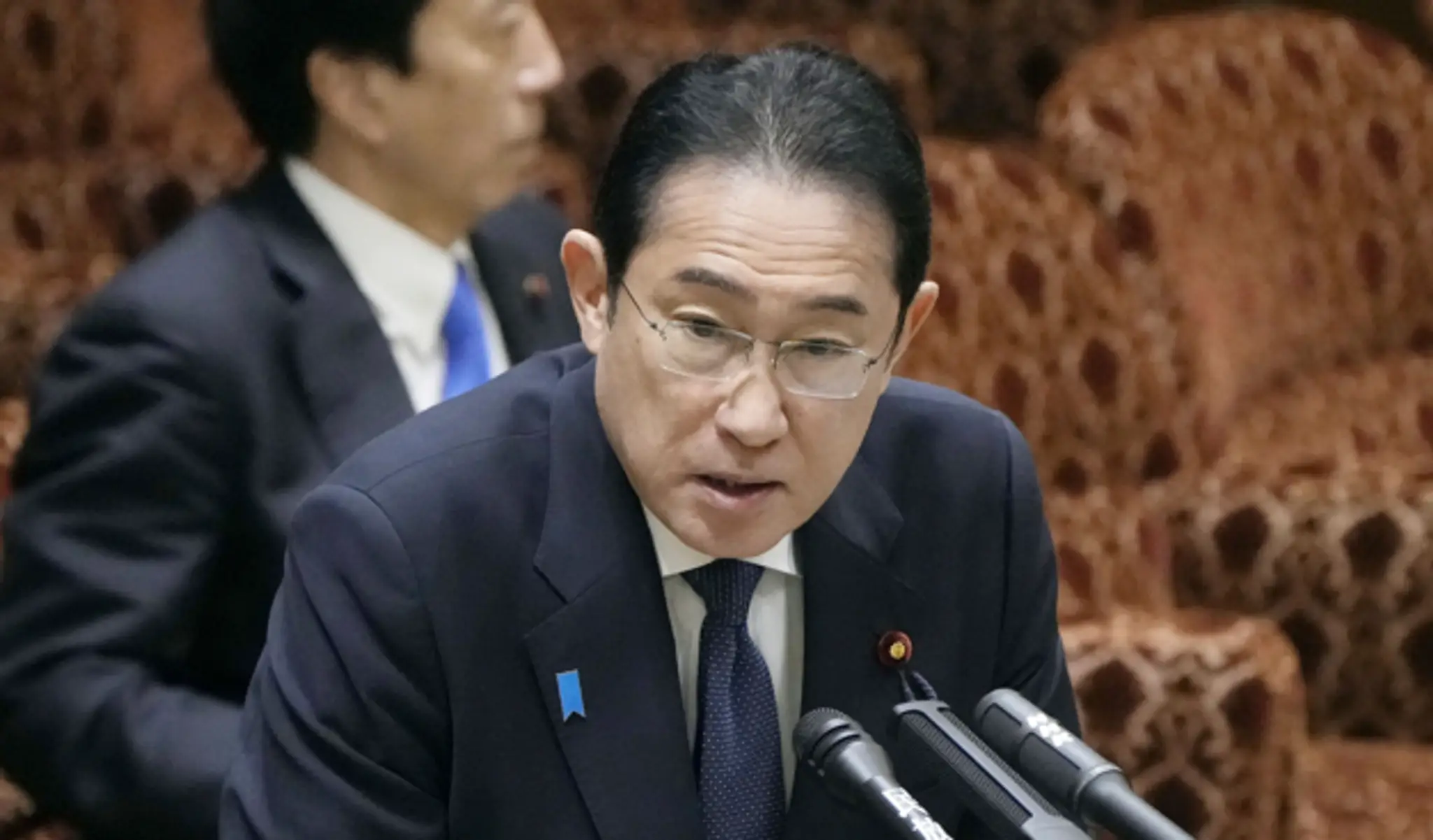 Japonský premiér Fumio Kišida.