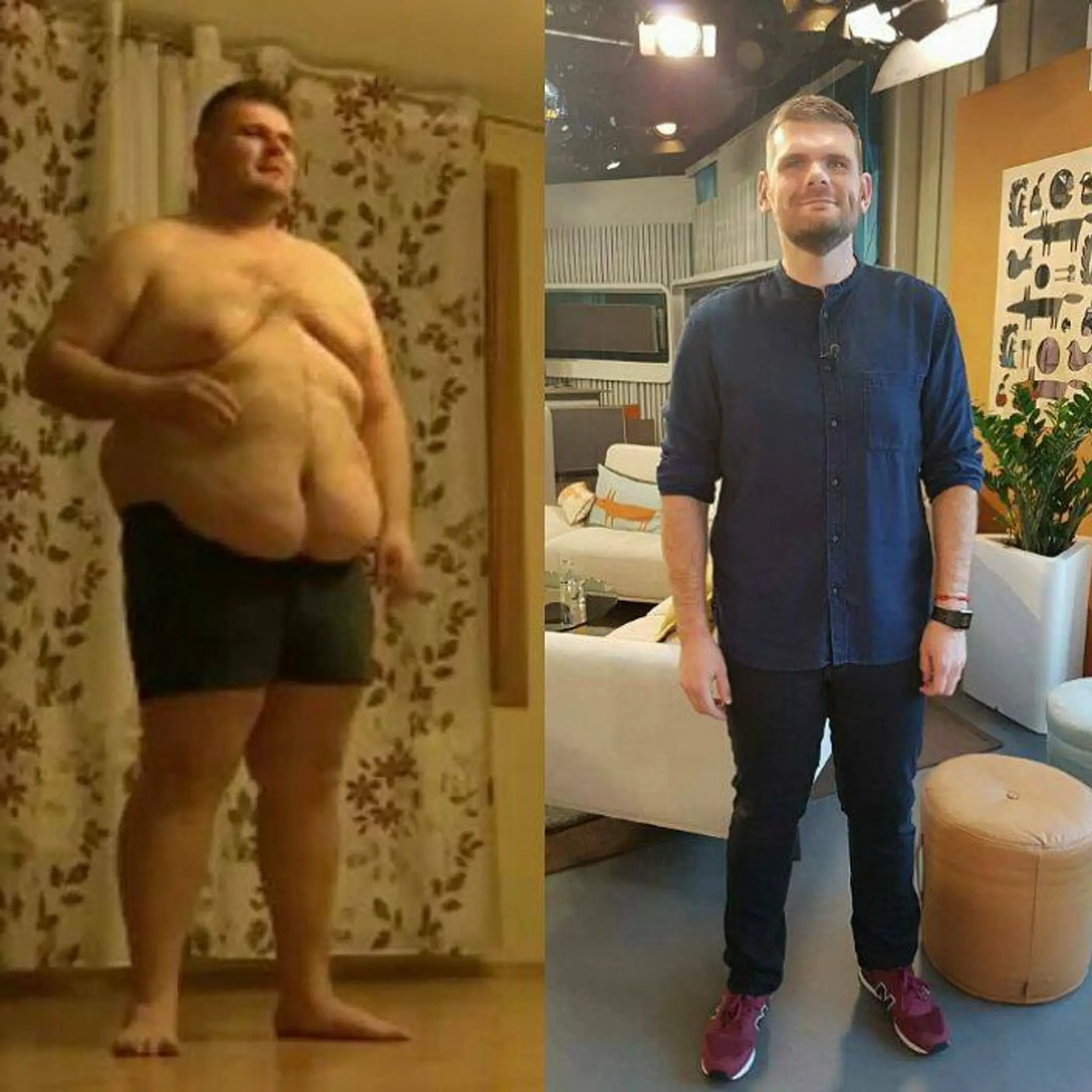 Rudo Kučák pred premenou a po nej