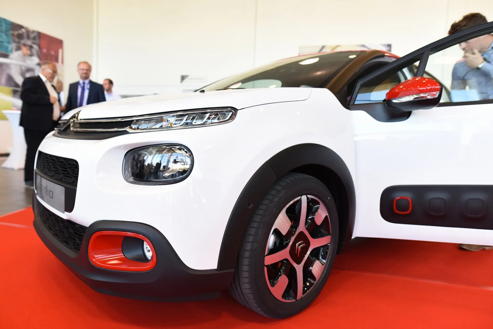 Na snímke nový model automobilu Citroën C3