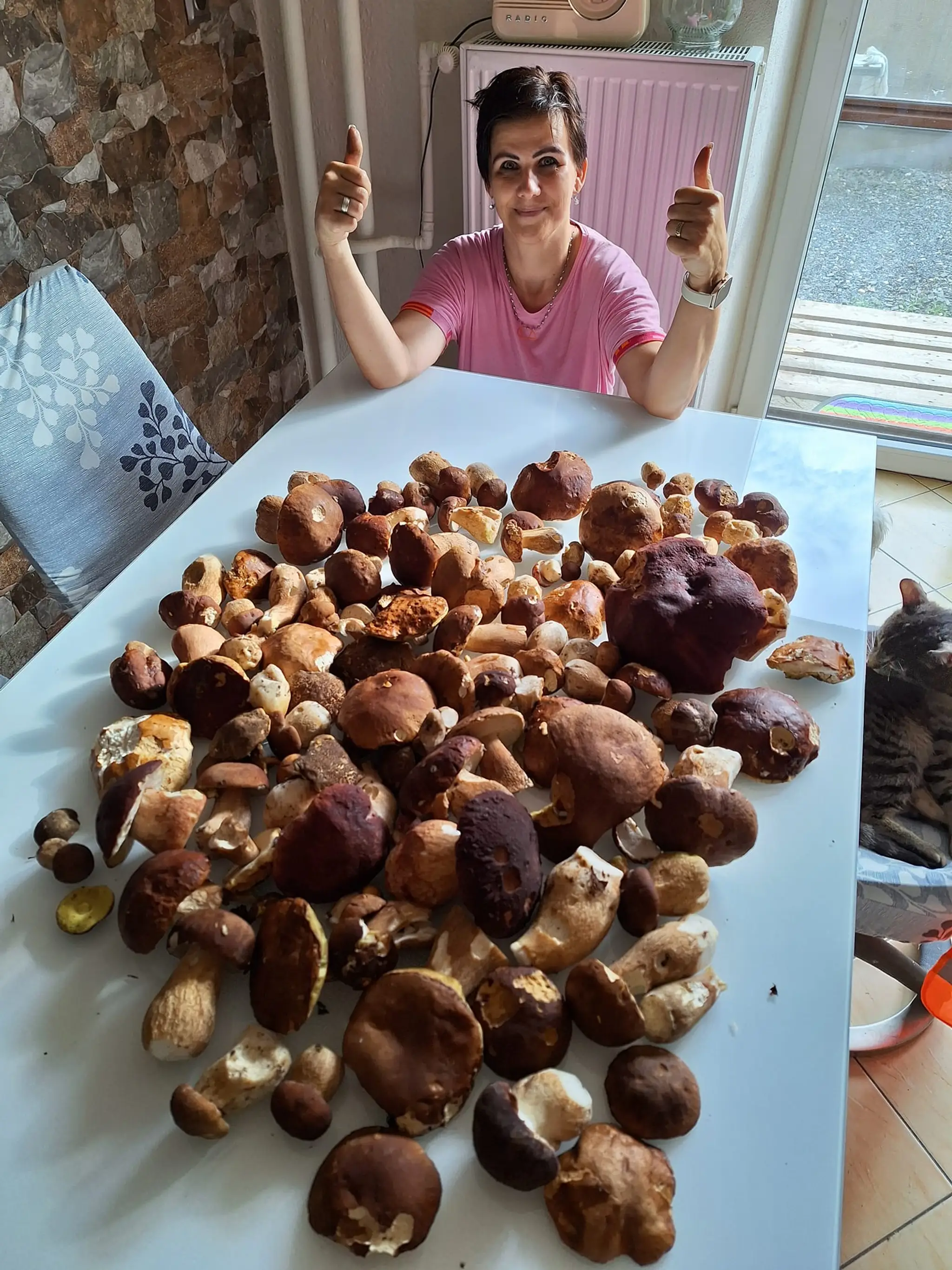 Katarína Habdák sa môže pýšiť takýmto megaúlovkom z okolia Lučenca.