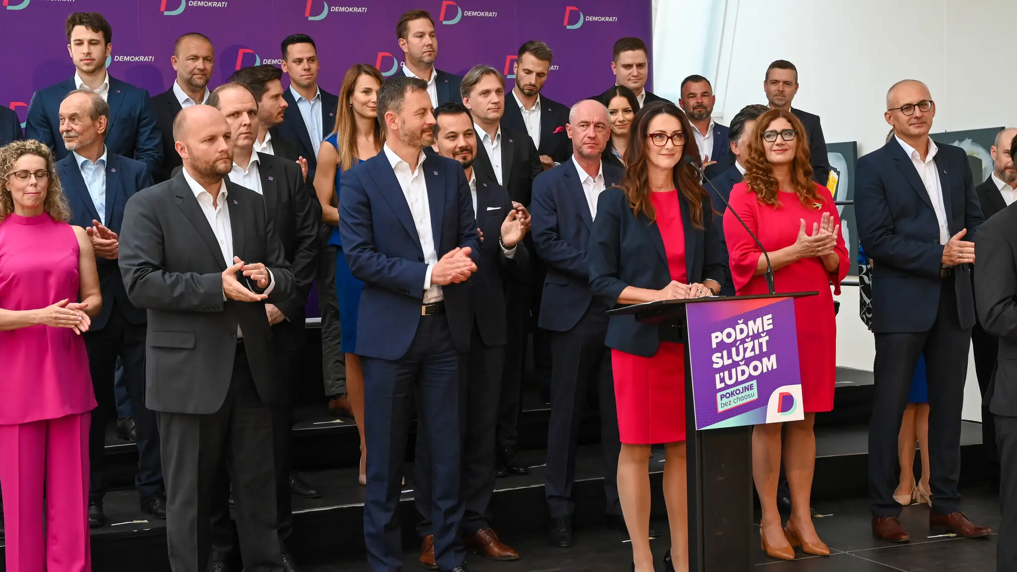 Demokrati predstavili volebnú líderku Andreu Letanovskú